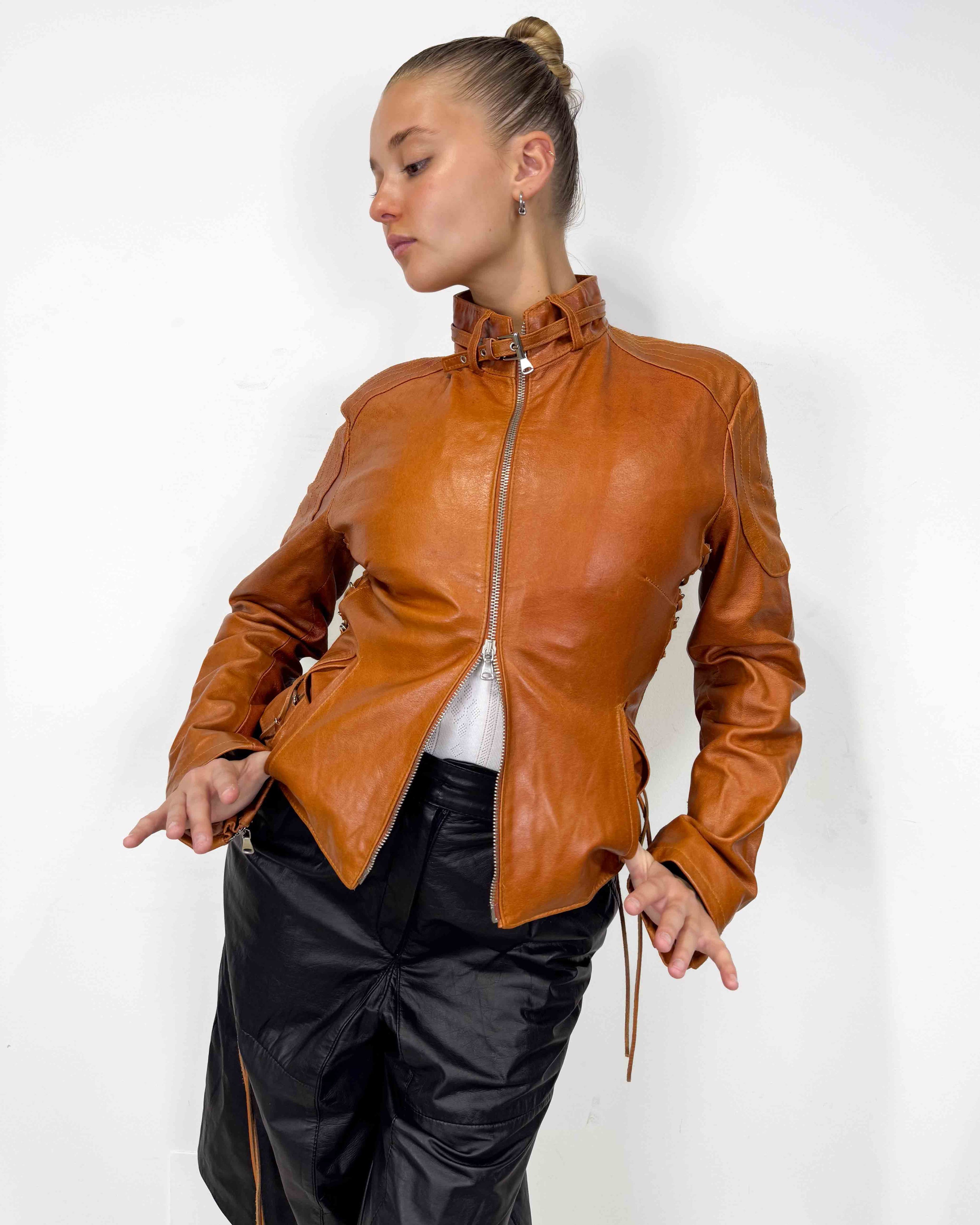 The lola leather jacket
