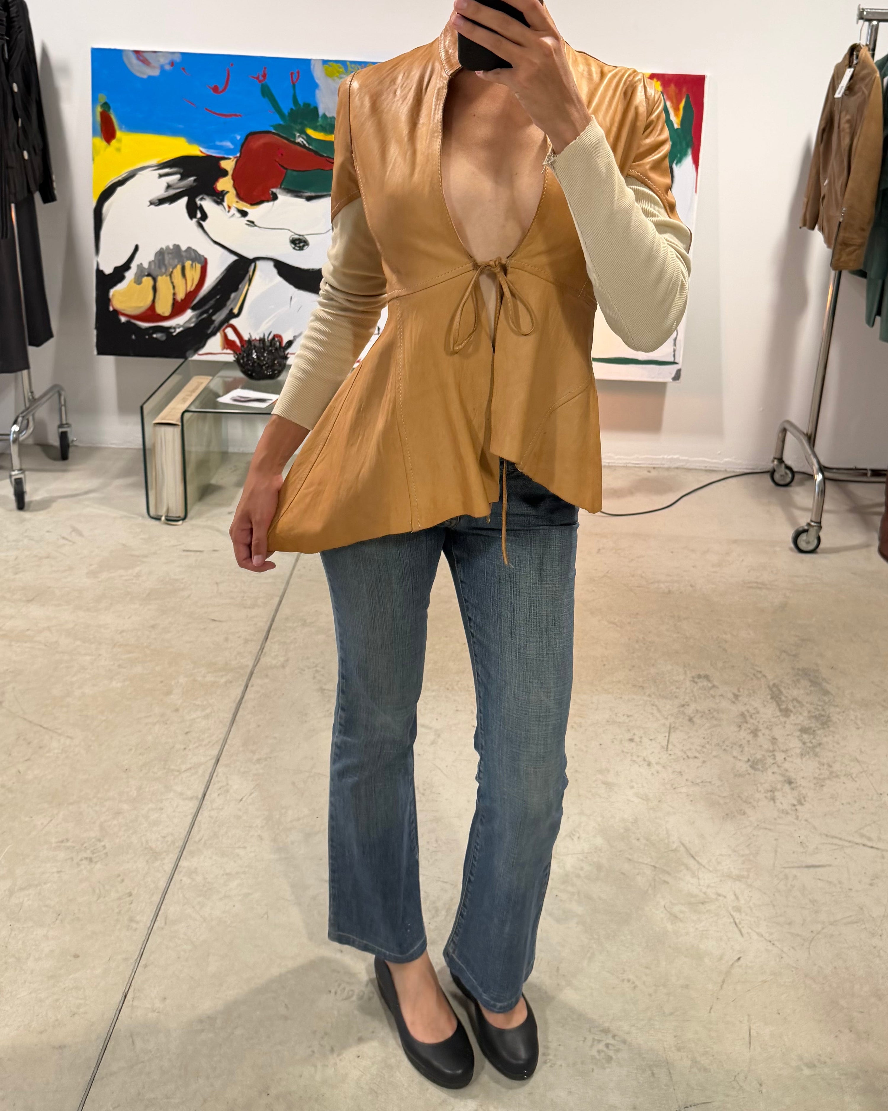 The india leather jacket