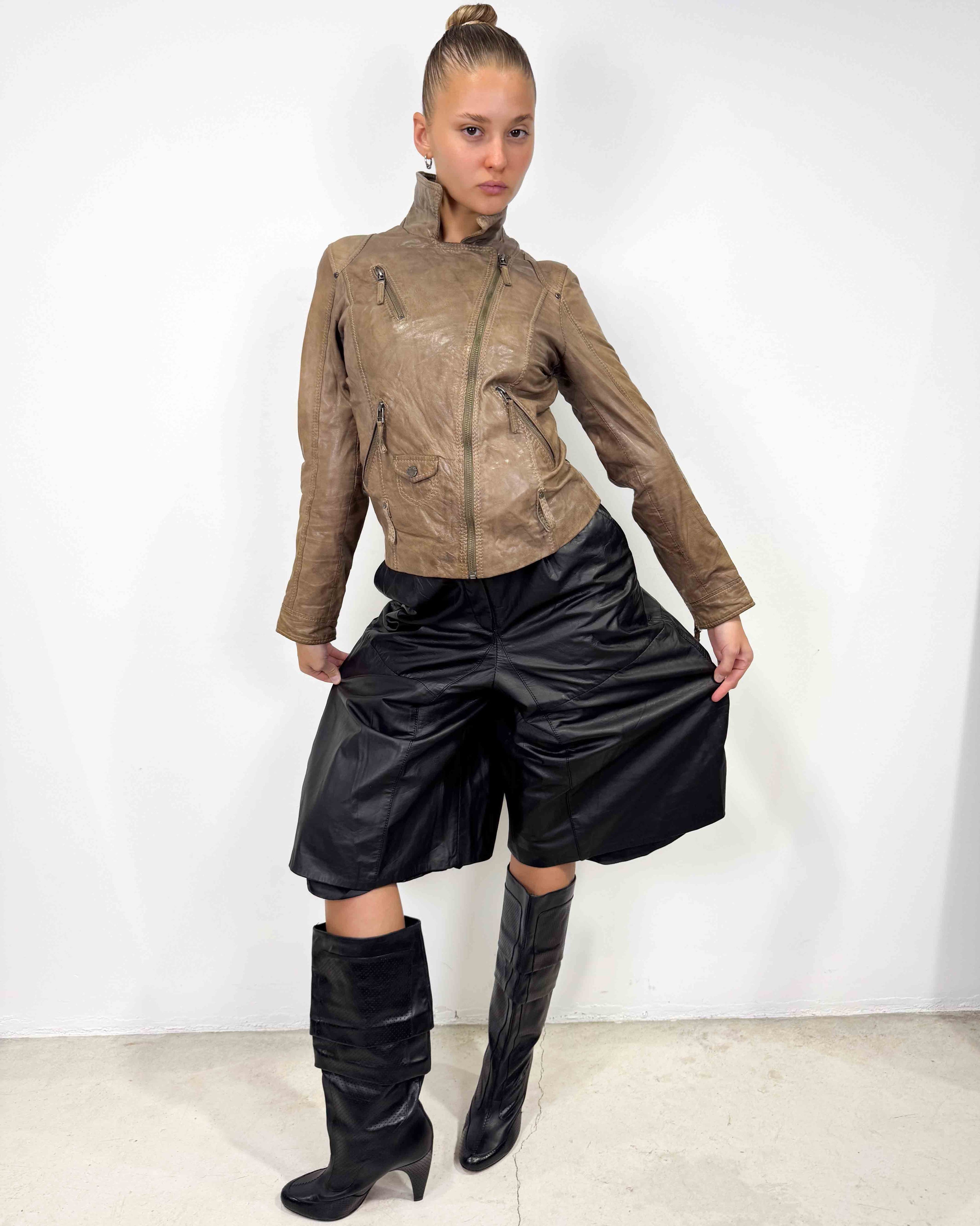 The hermione leather jacket