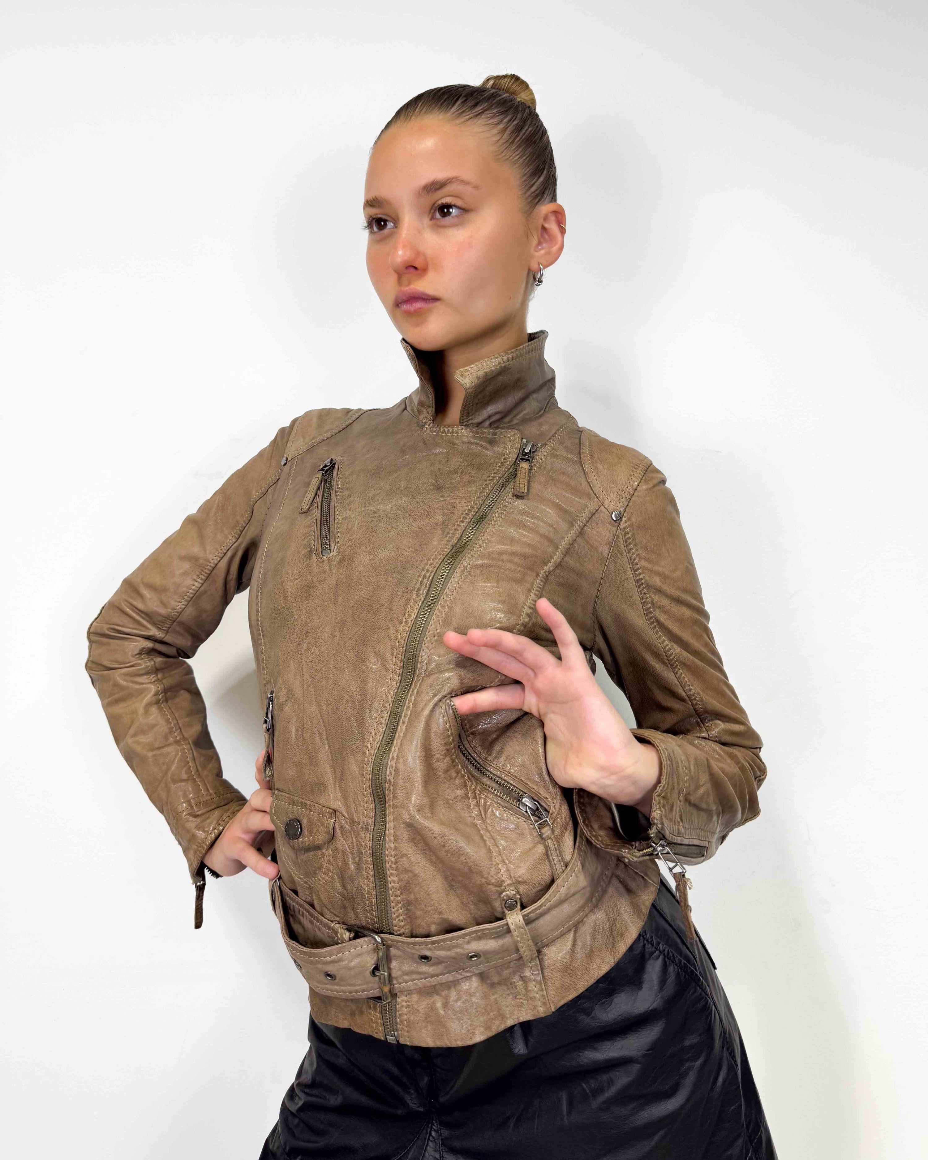 The hermione leather jacket