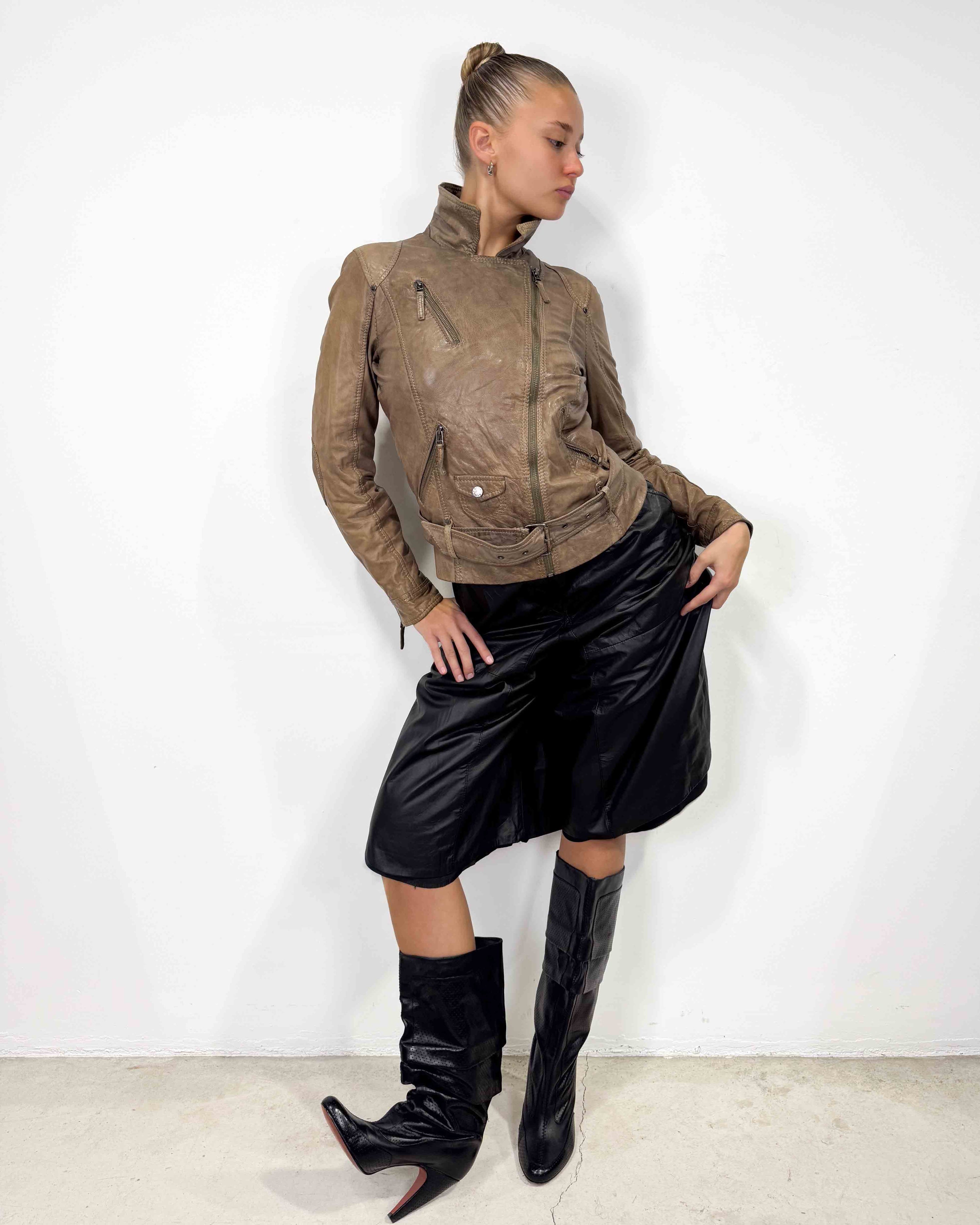 The hermione leather jacket