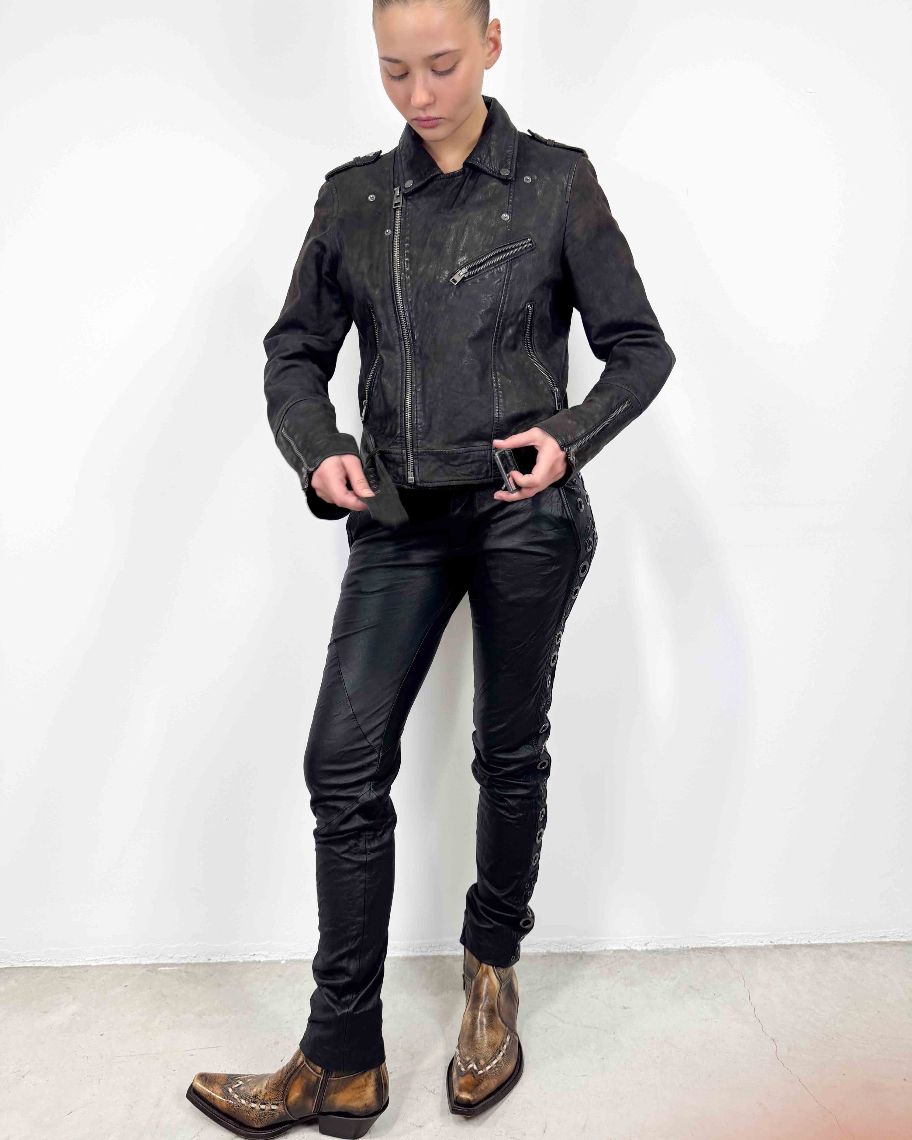 The iris leather jacket