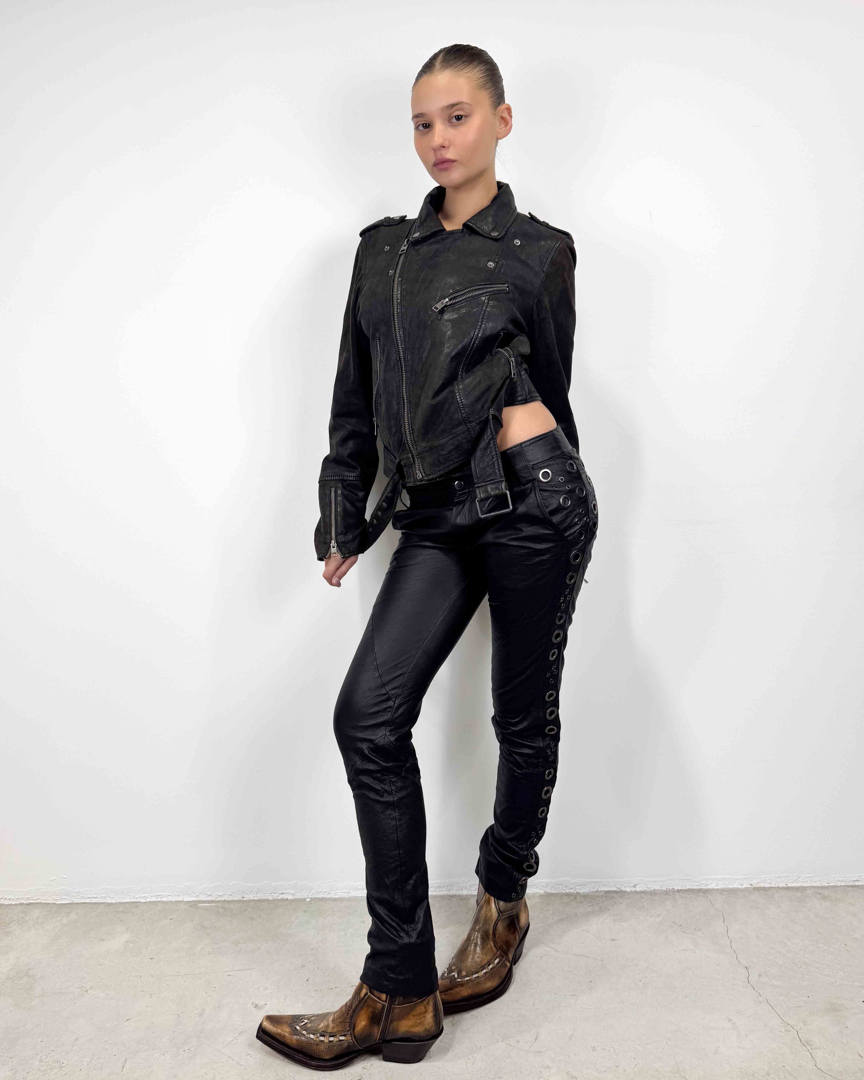 The iris leather jacket