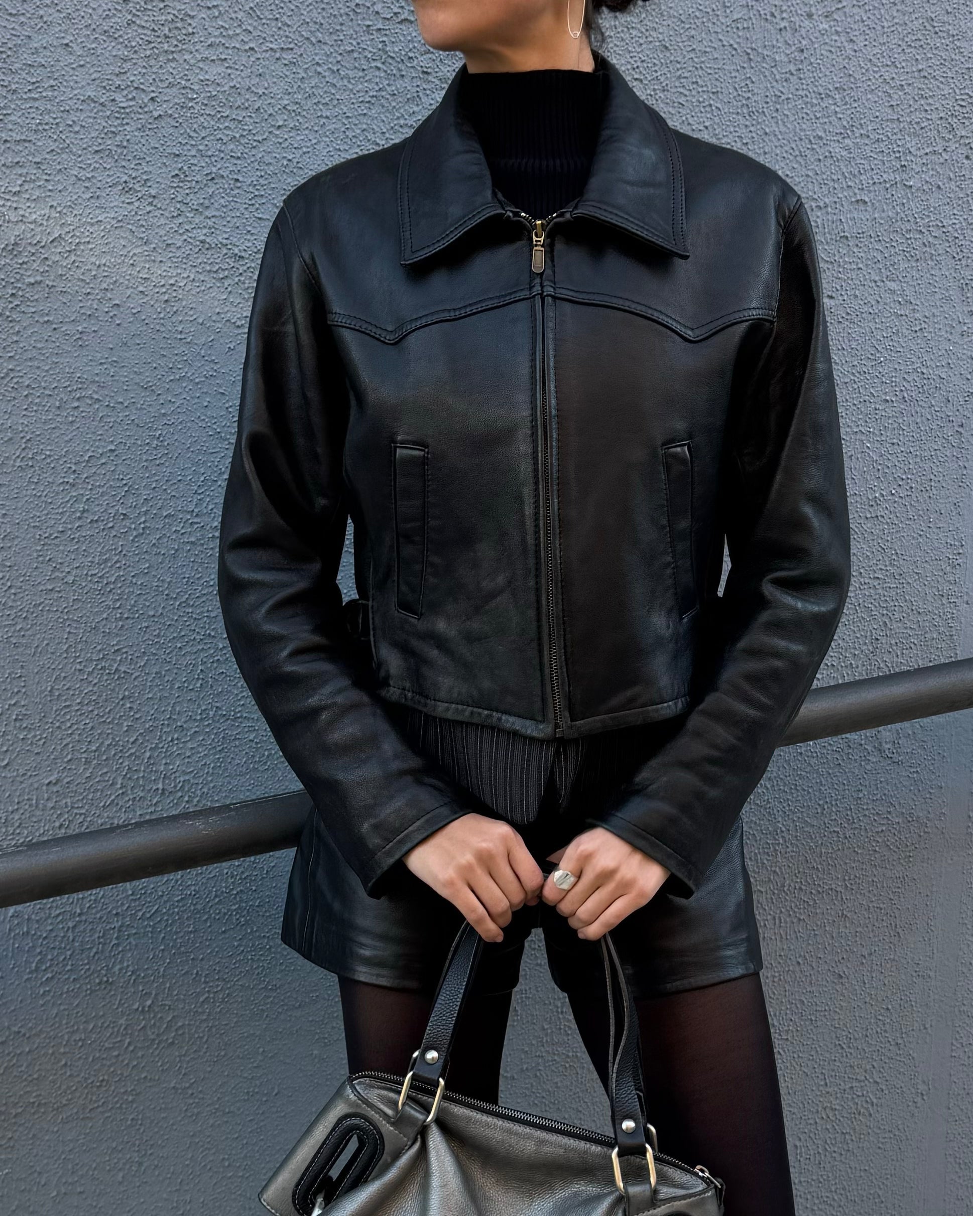 The valerie leather jacket