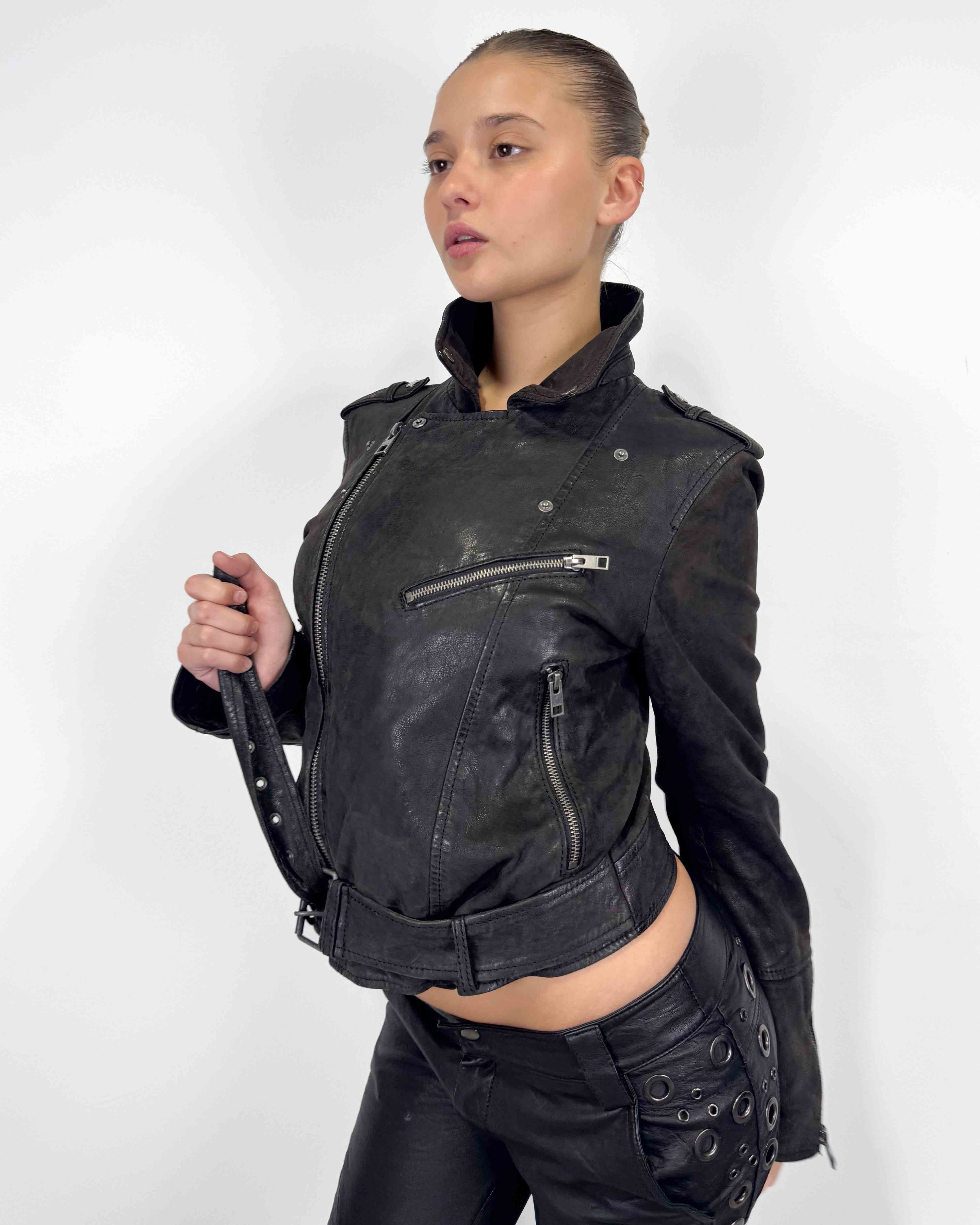 The iris leather jacket