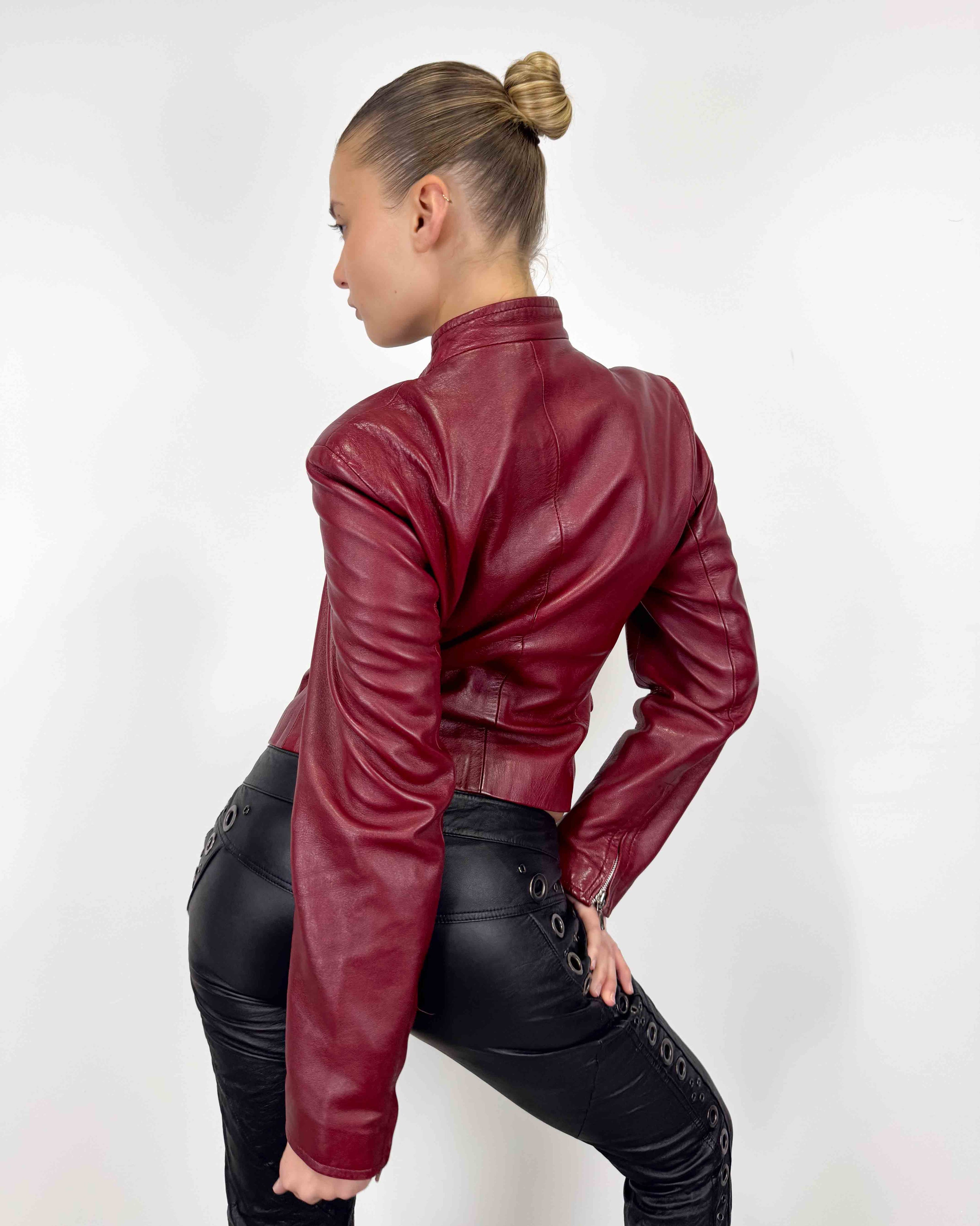 The gaby leather jacket