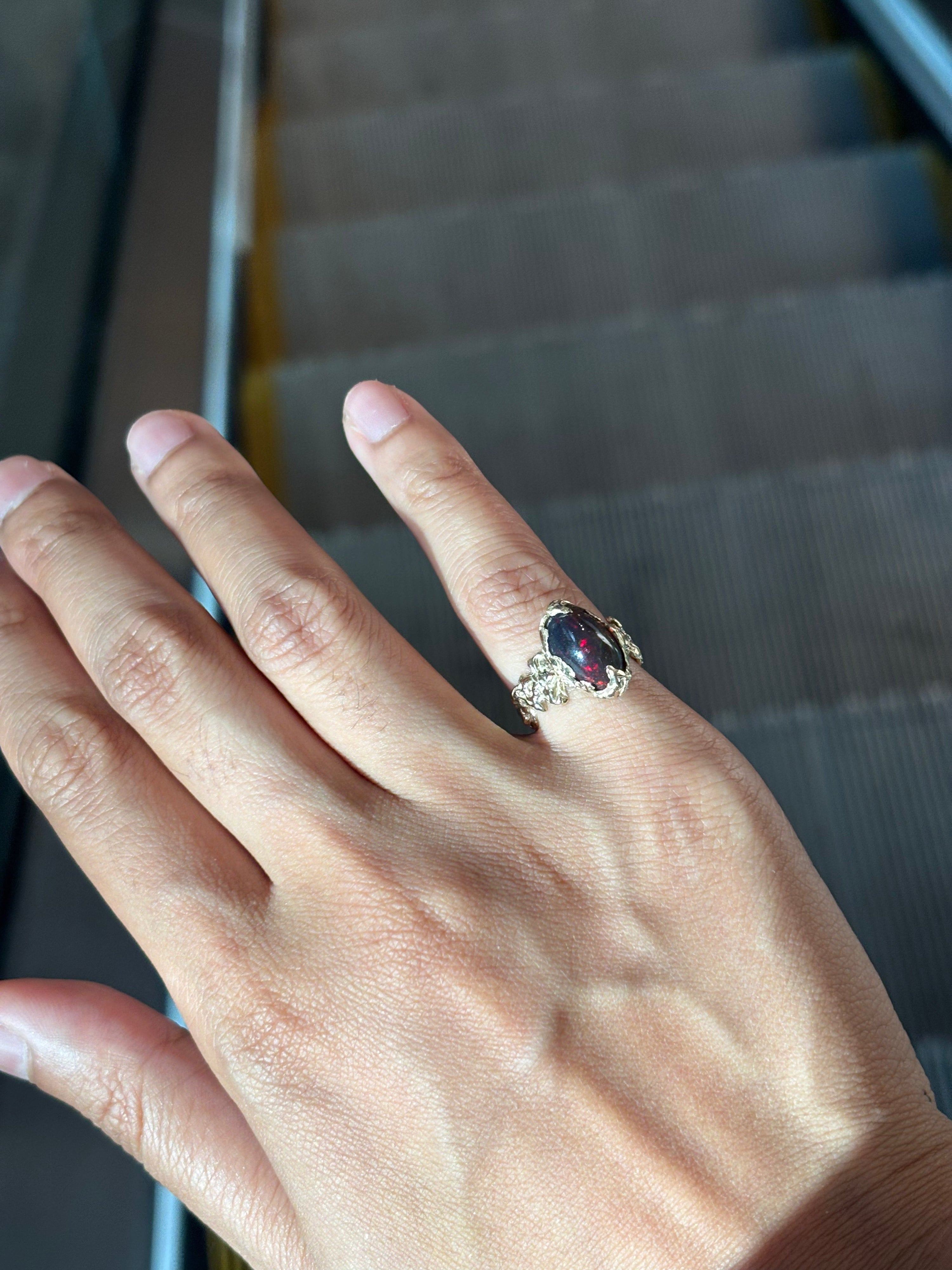 Irradiate ring - gold size h