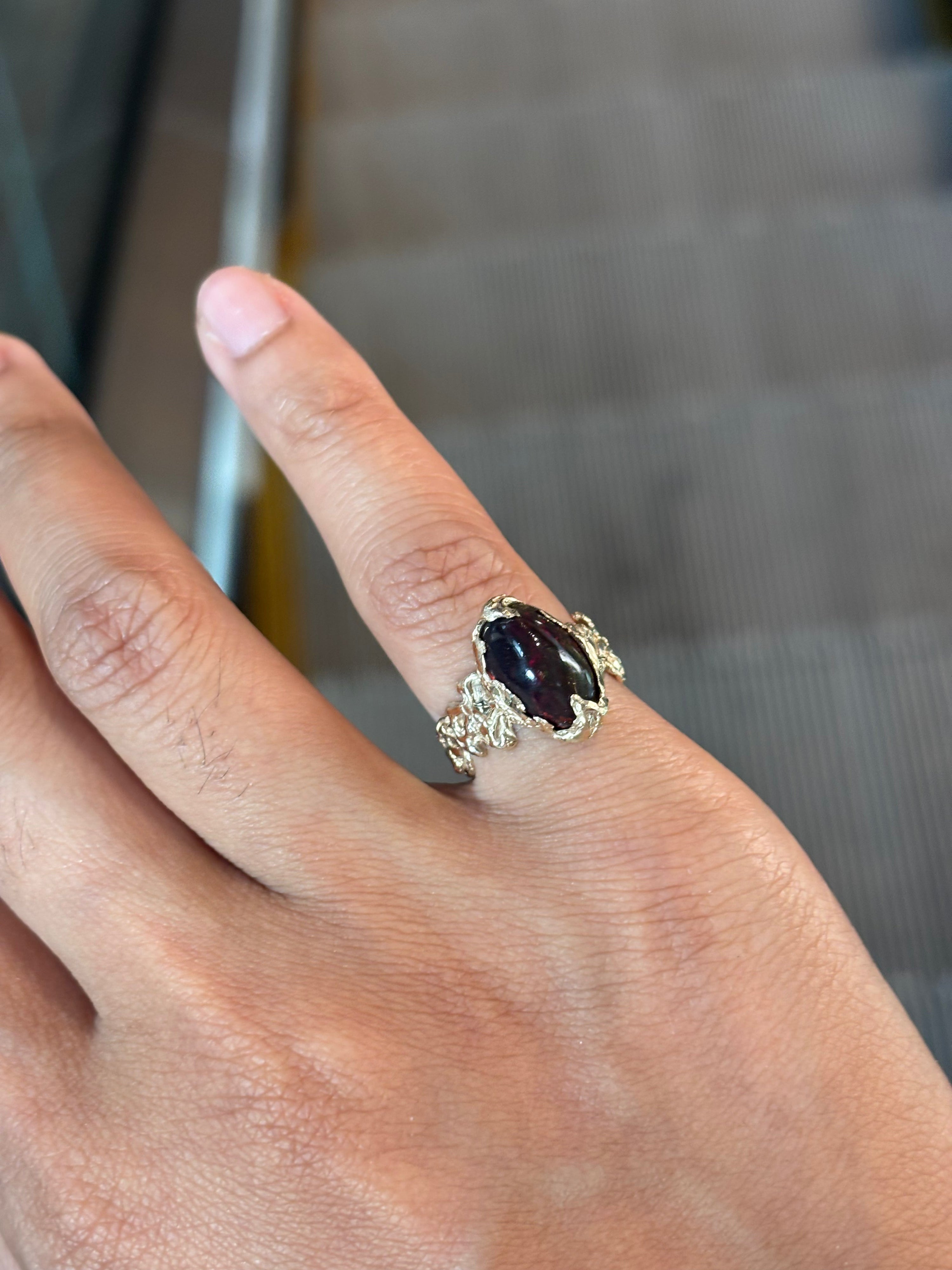 Irradiate ring - gold size h