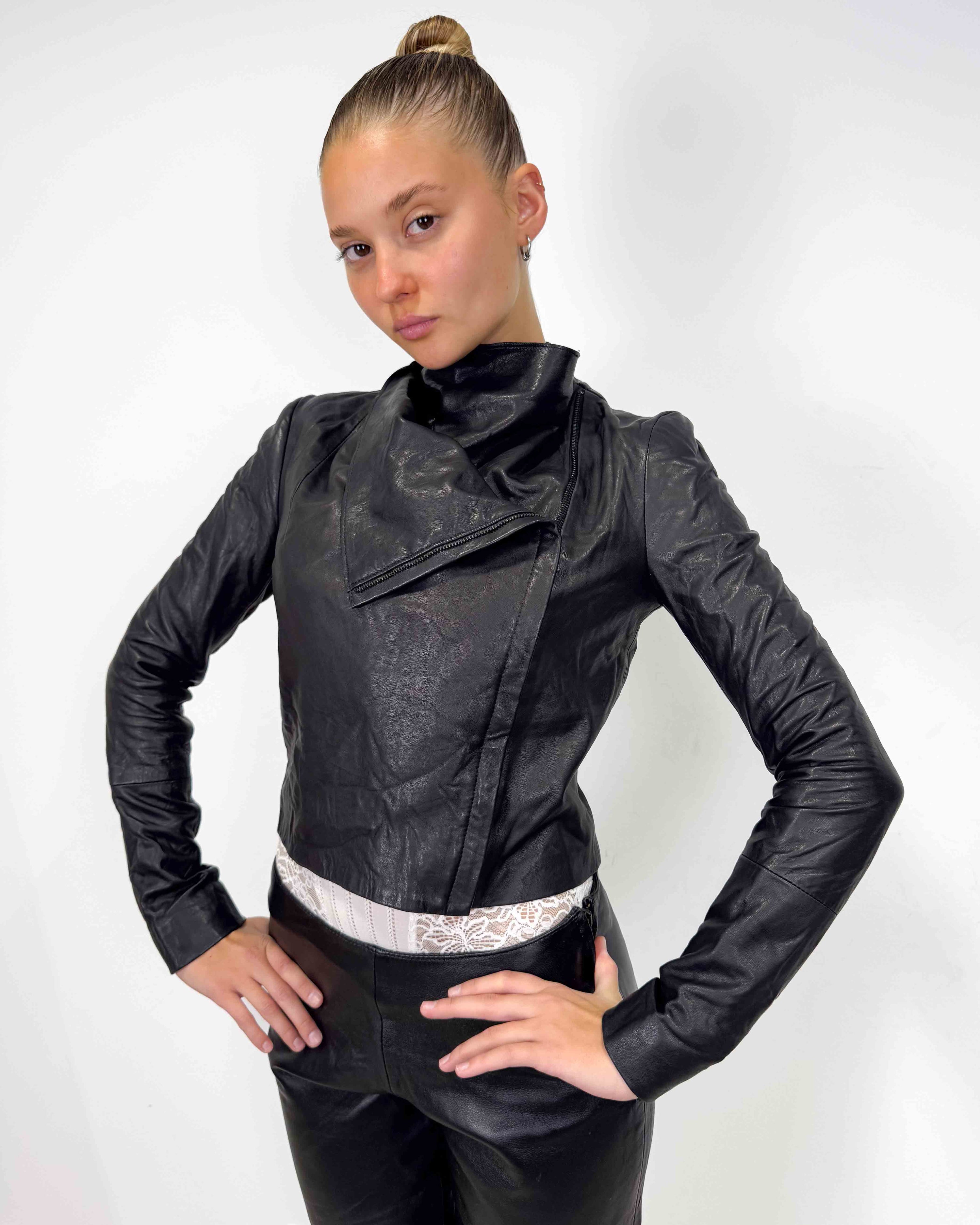 The sibyl leather jacket