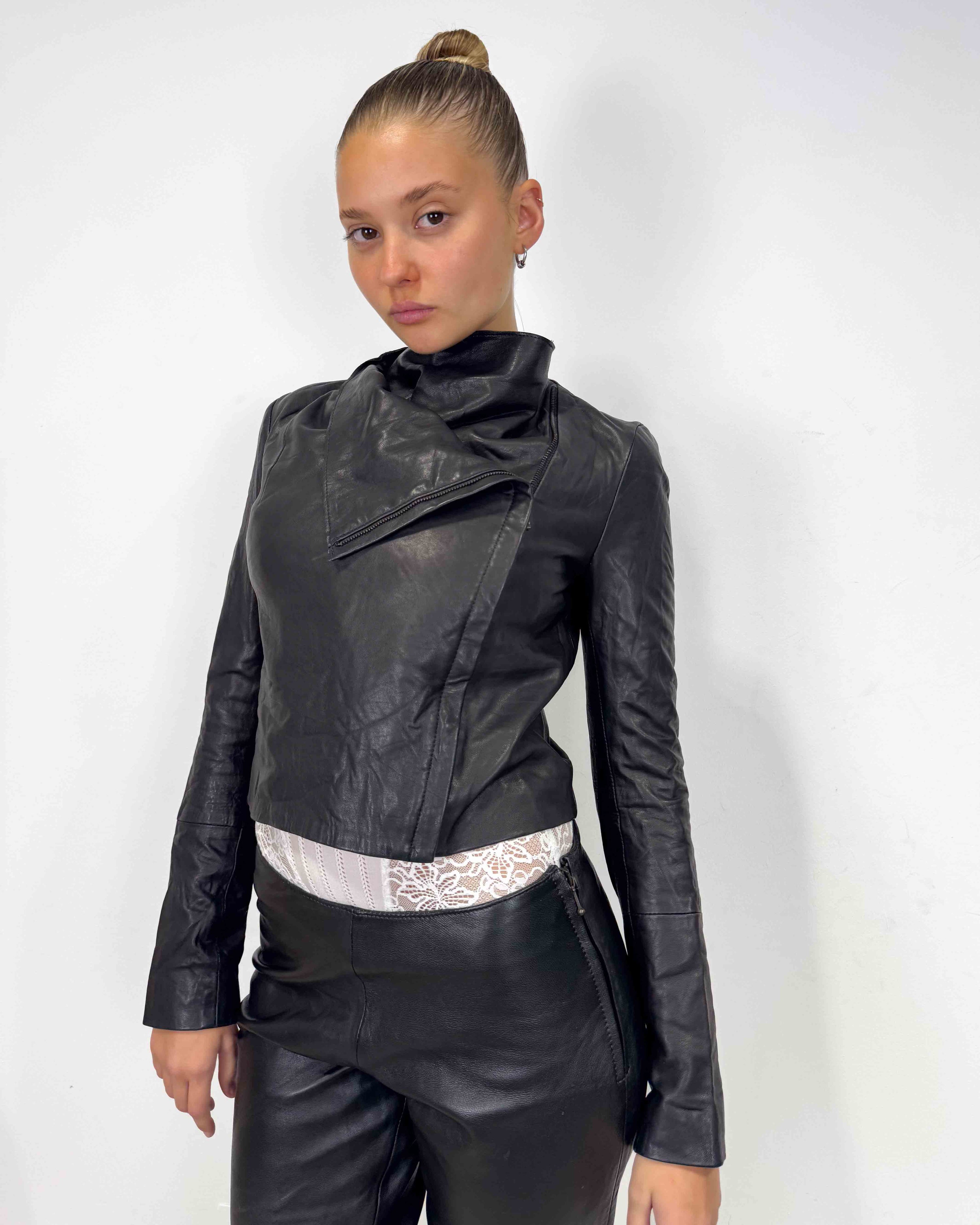 The sibyl leather jacket