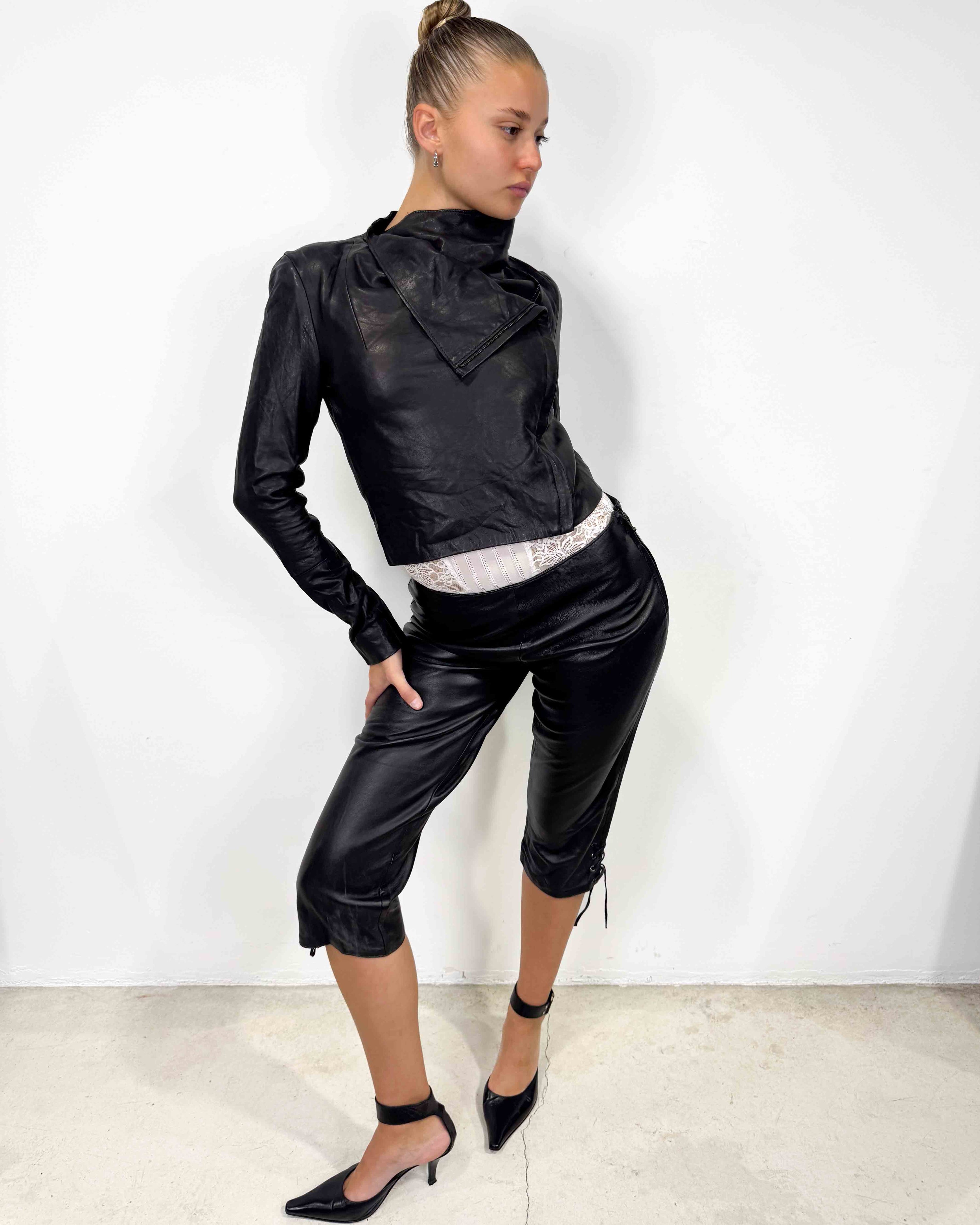 The sibyl leather jacket