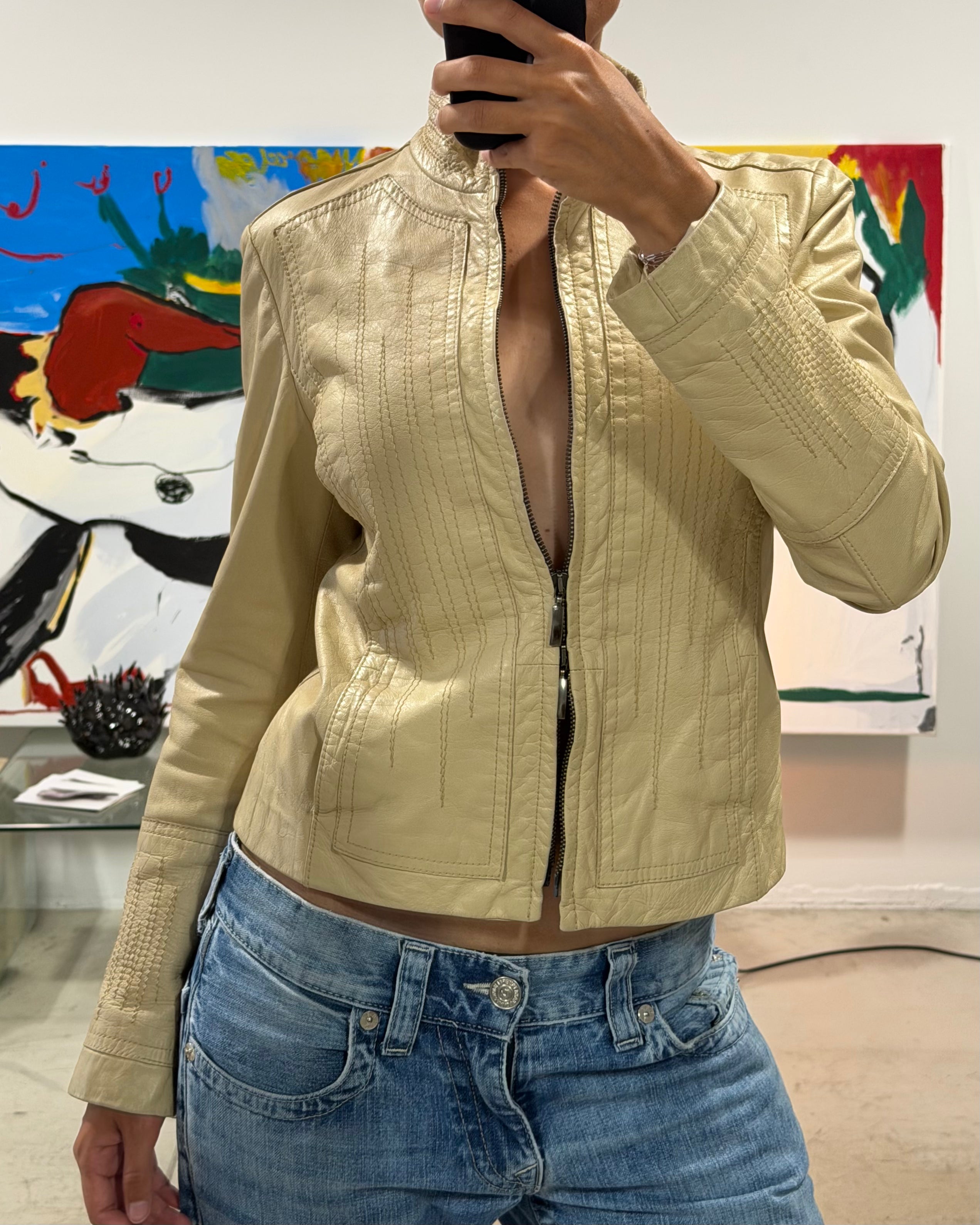 The vanity leather jacket