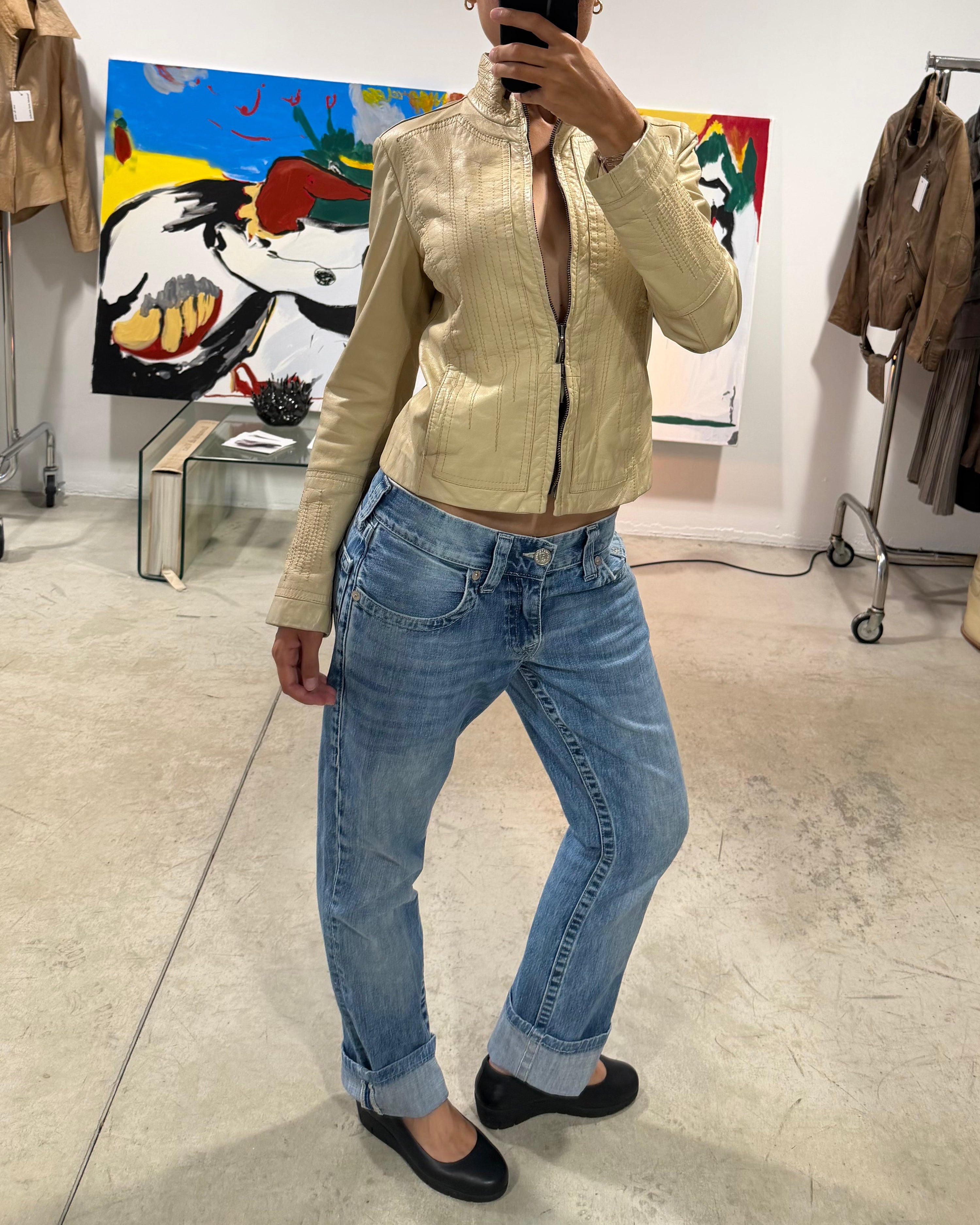 The vanity leather jacket
