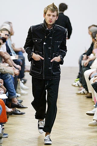 Junya watanabe man x pointer brand s/s 2006 reversible jacket