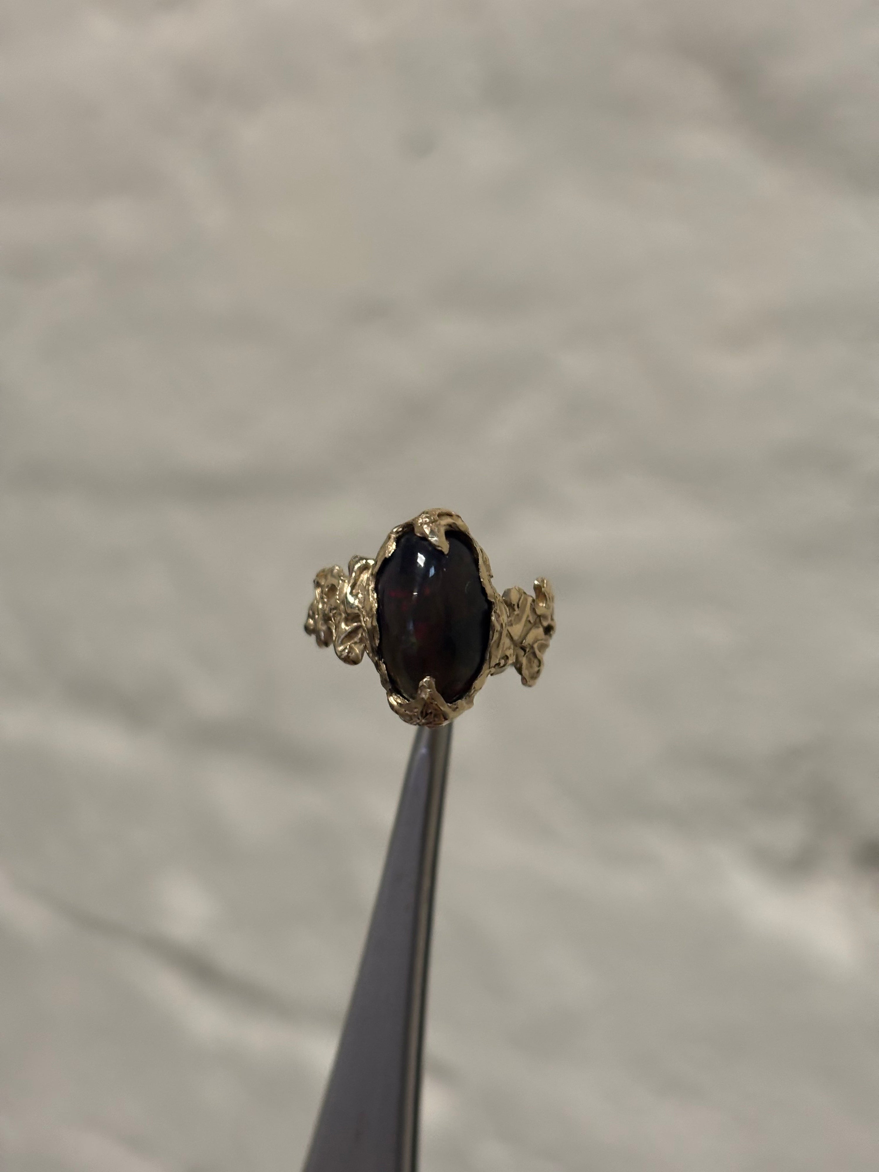 Irradiate ring - gold size h