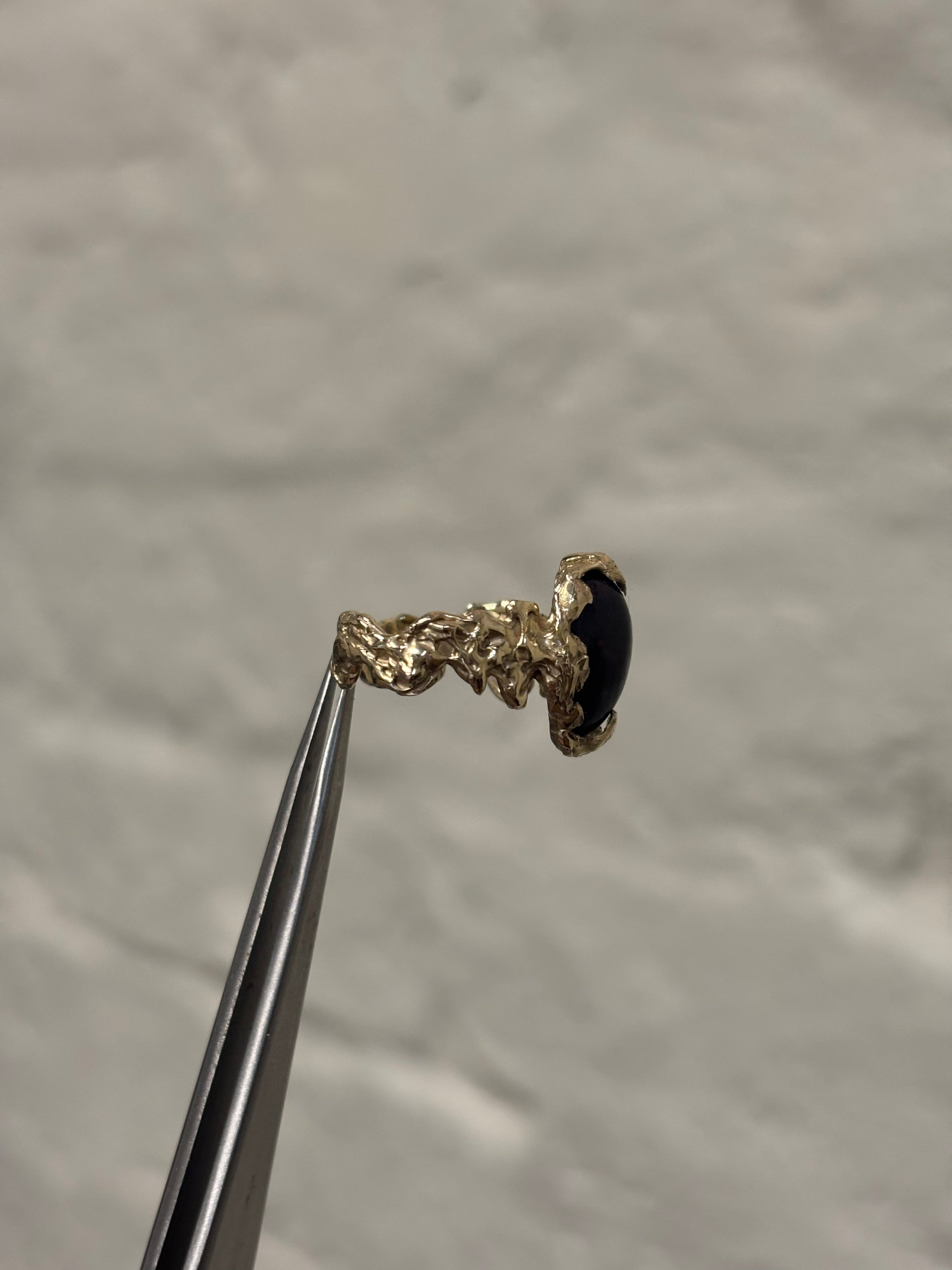 Irradiate ring - gold size h