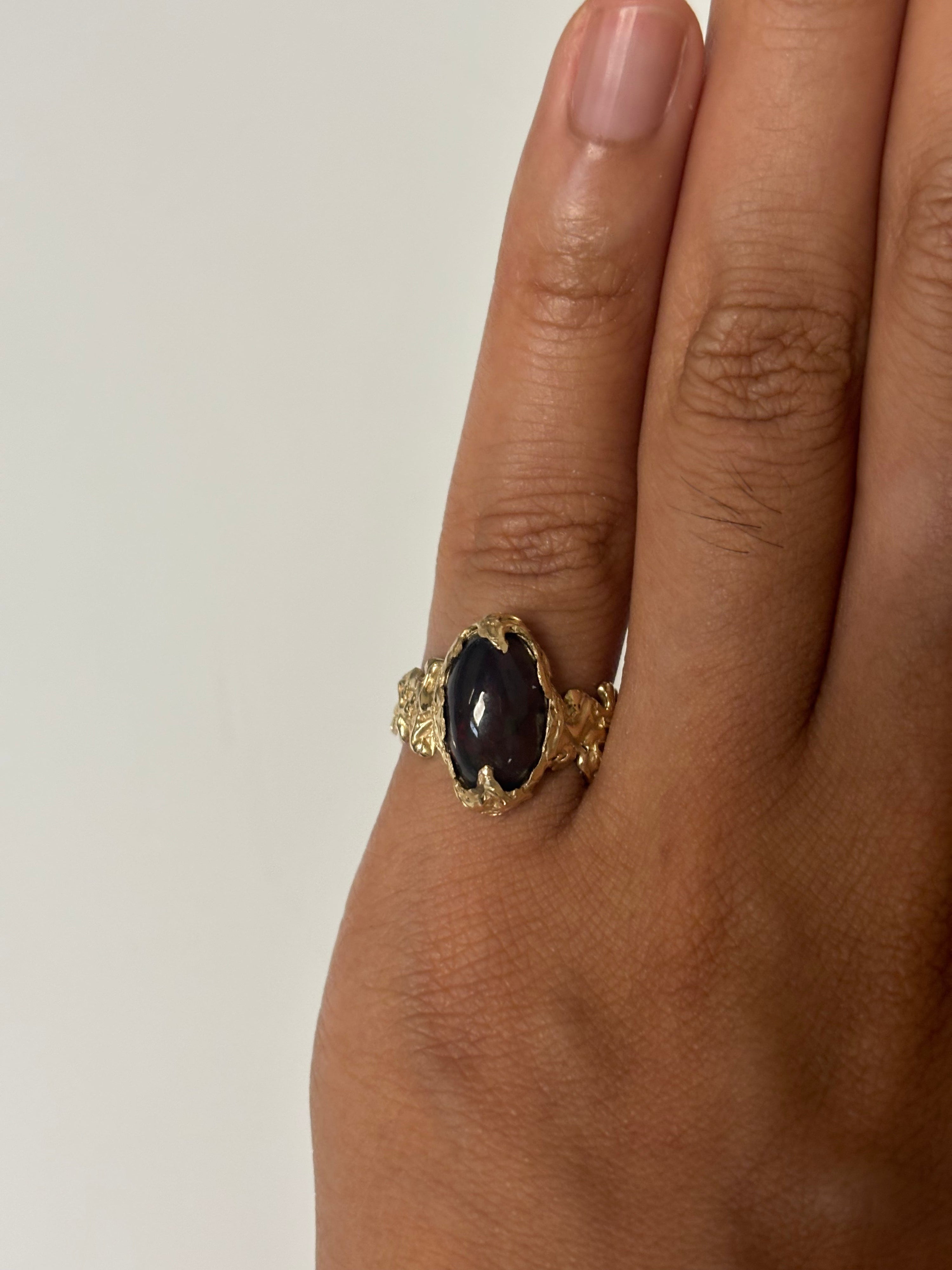 Irradiate ring - gold size h