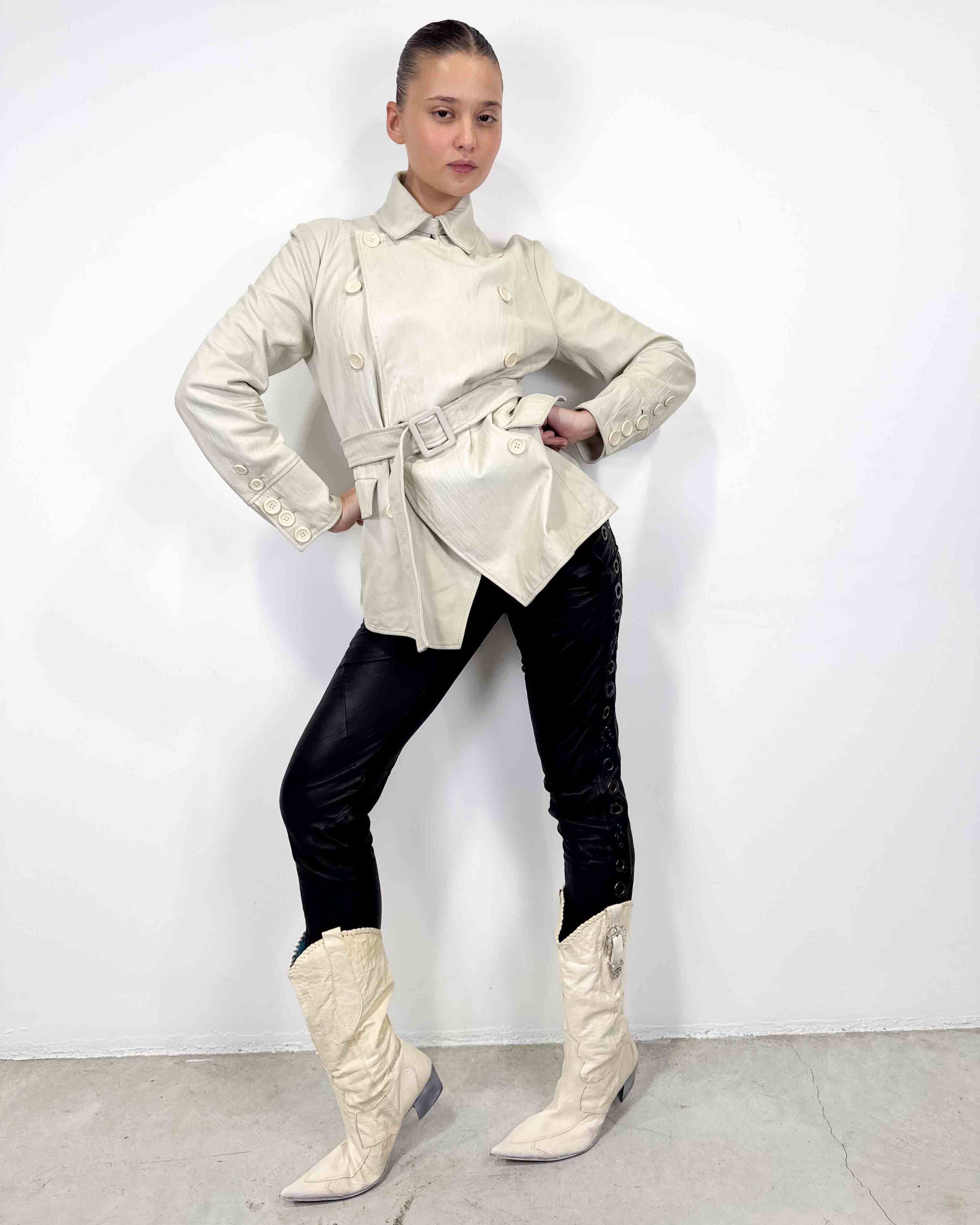 The katia leather jacket