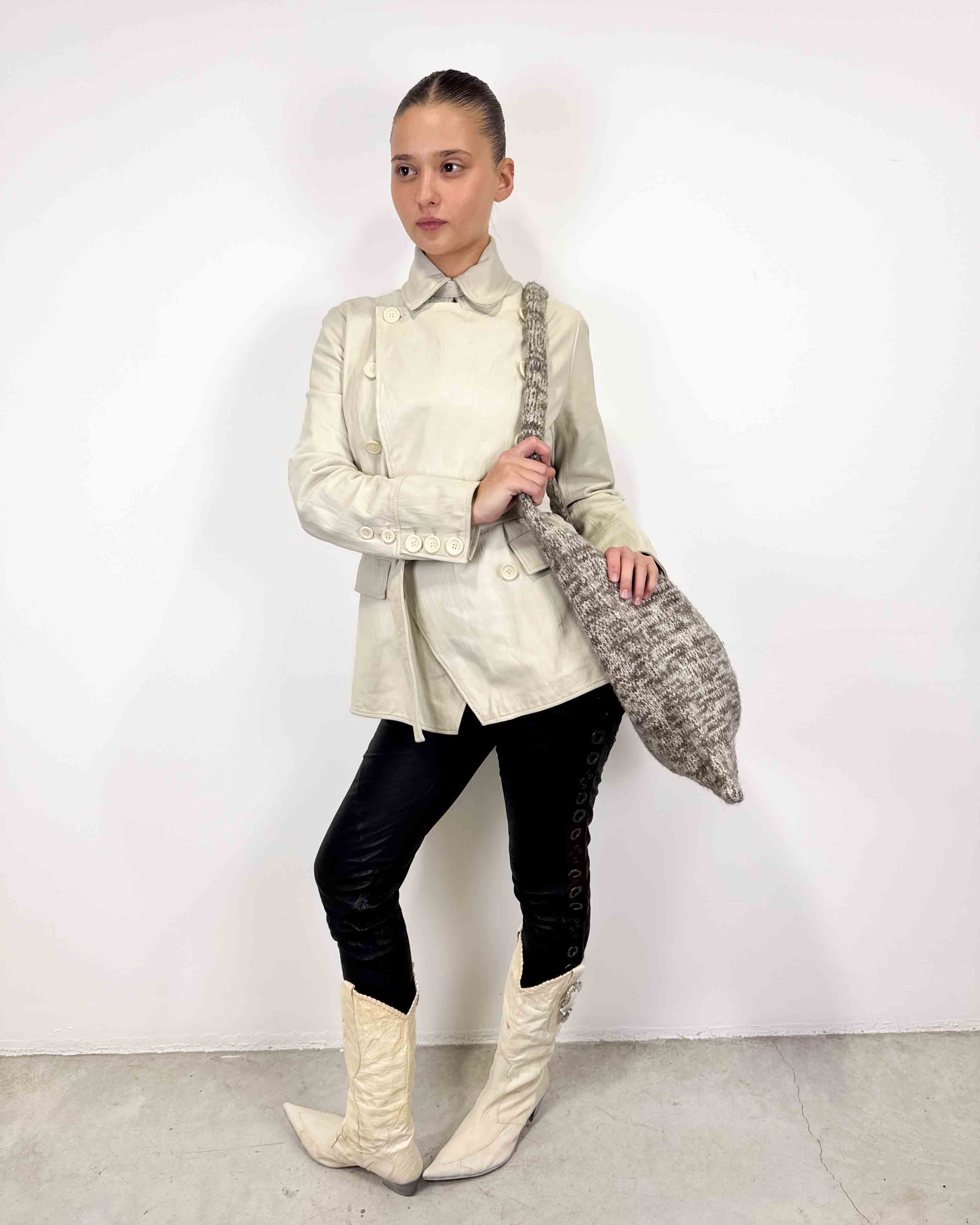 The katia leather jacket