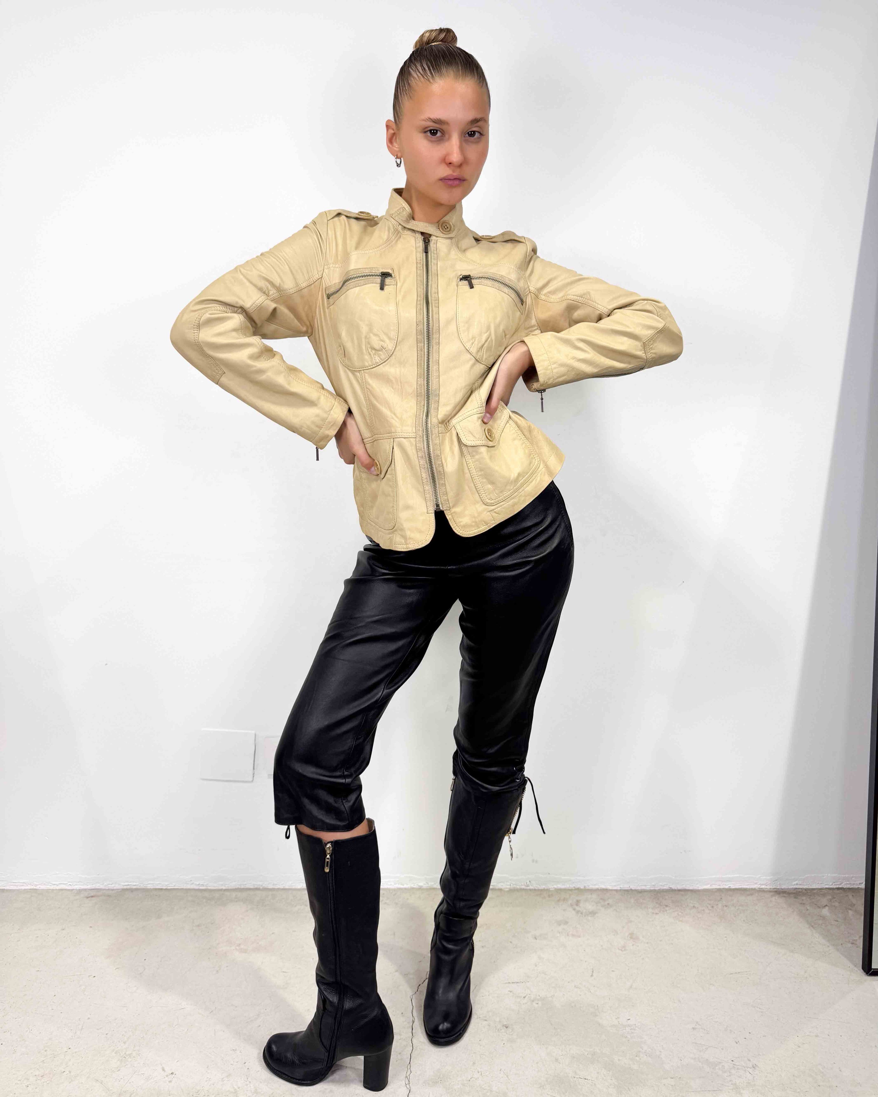 The sri leather jacket
