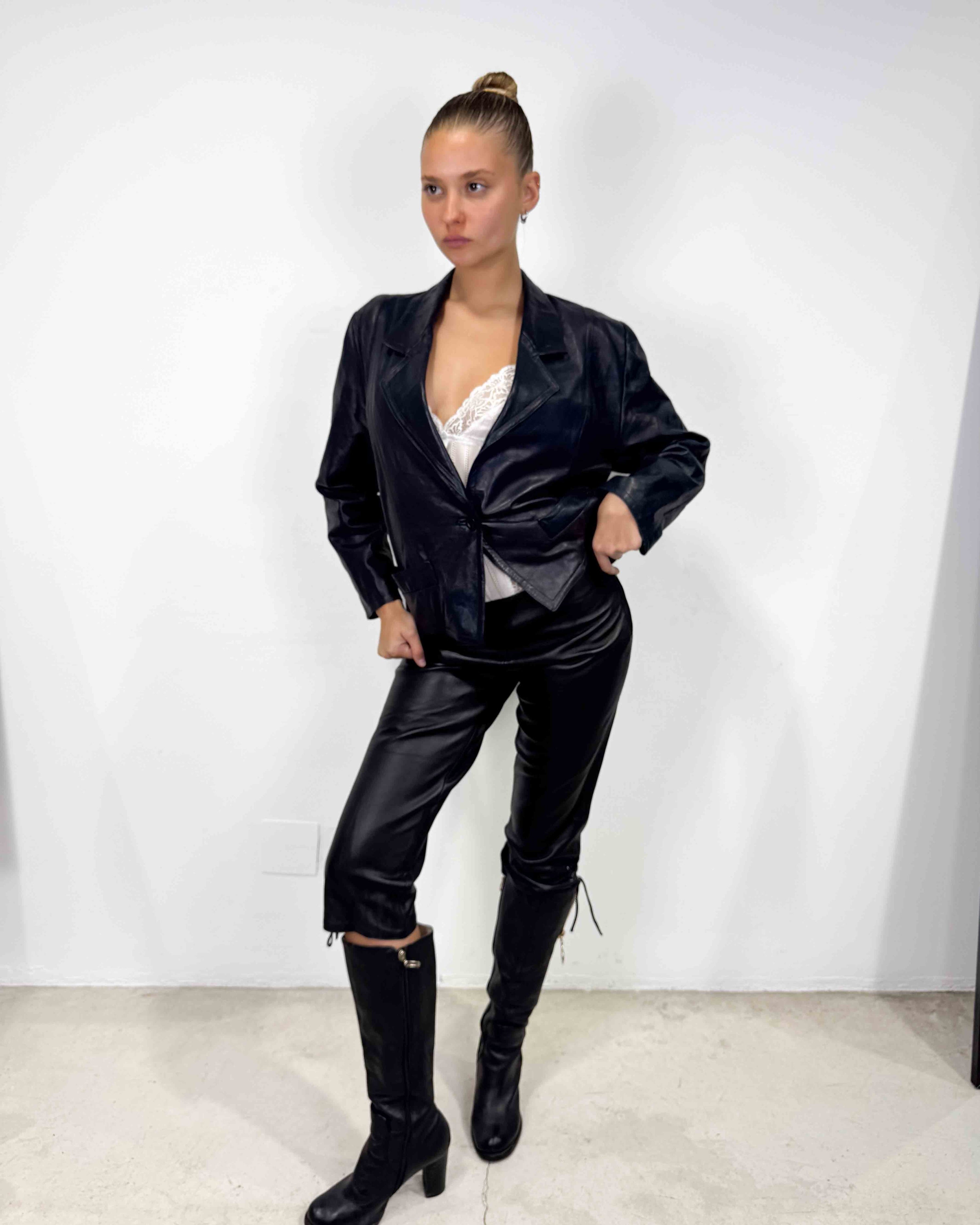 The jules leather jacket