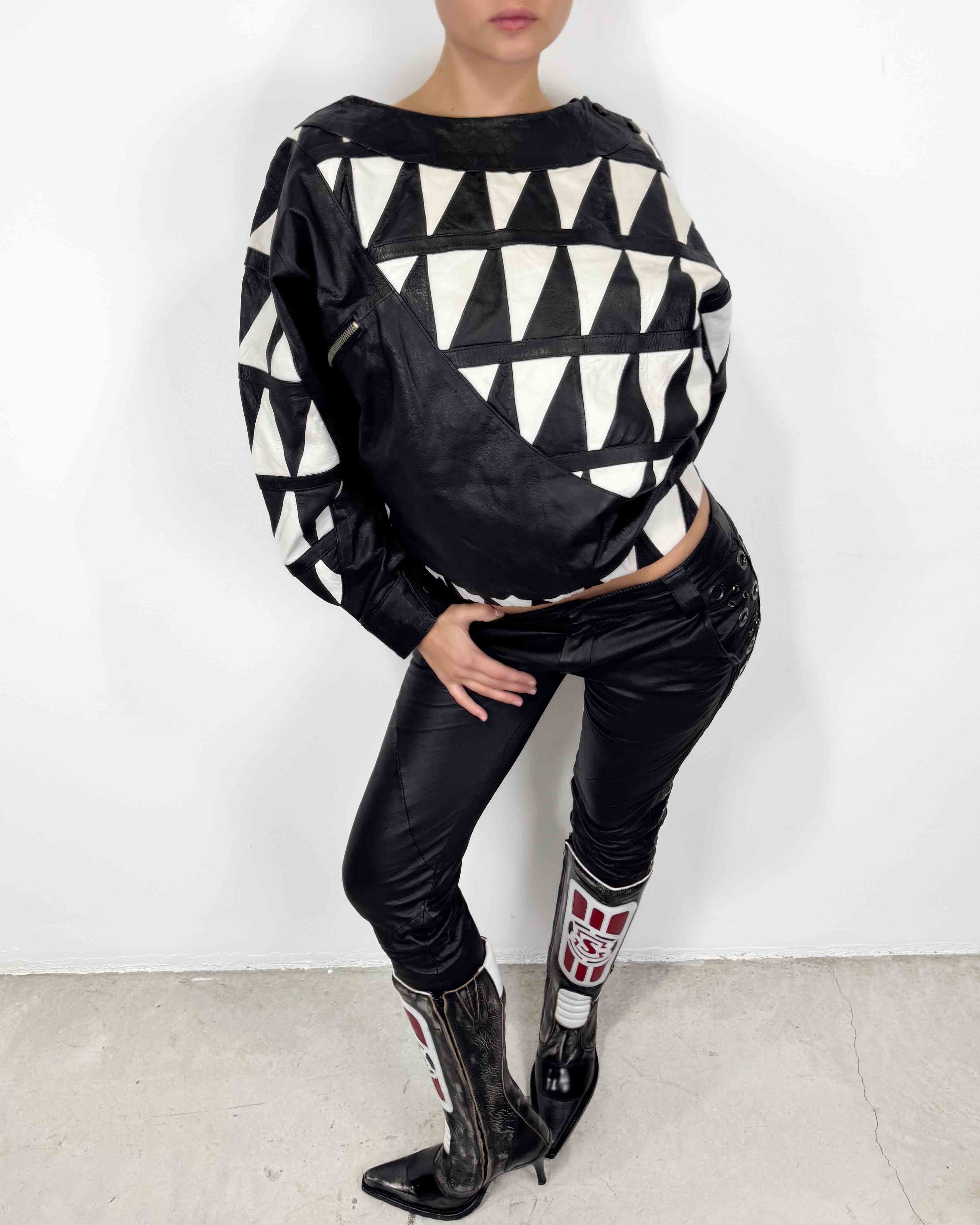 The raina leather jacket