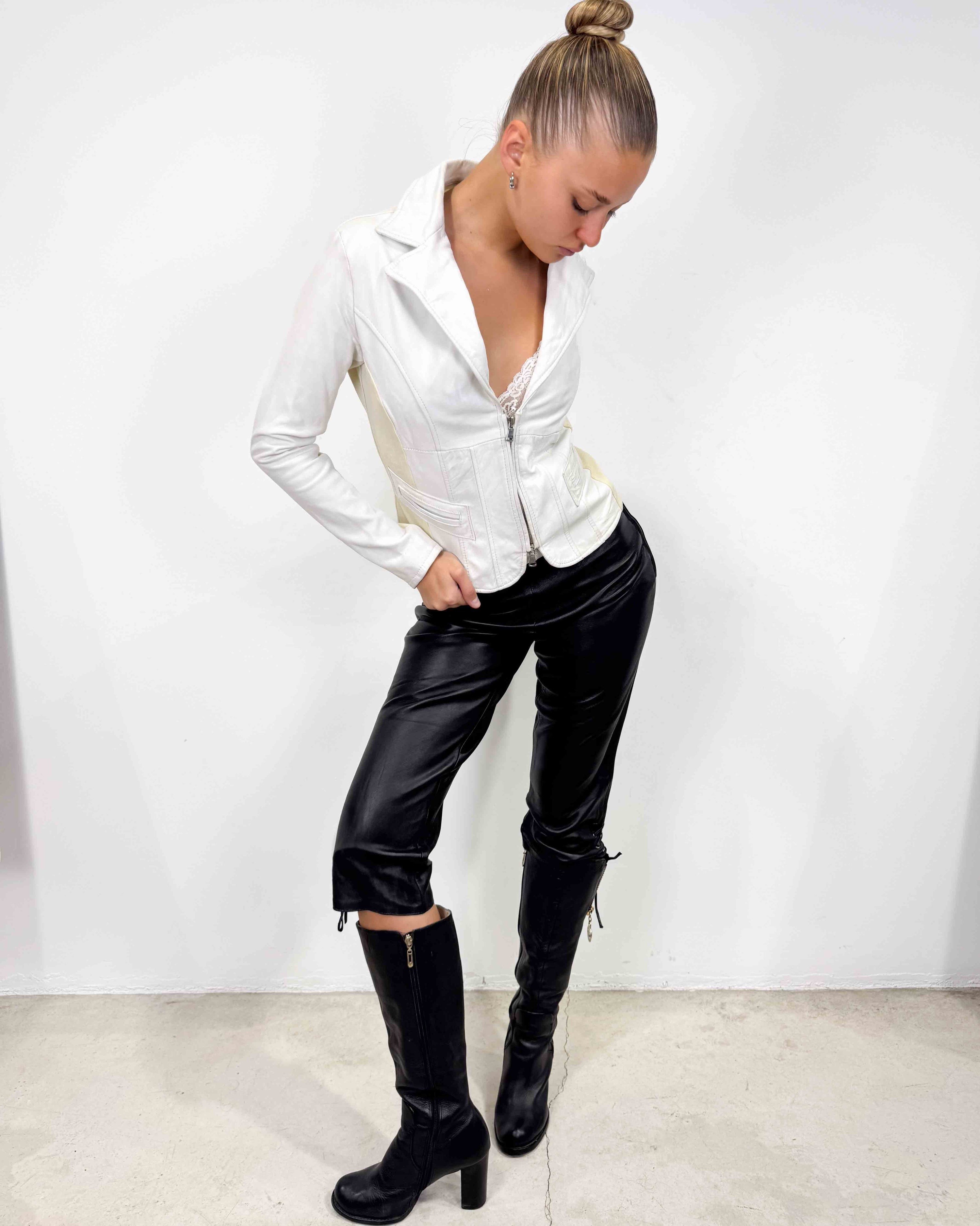 The ellie leather jacket