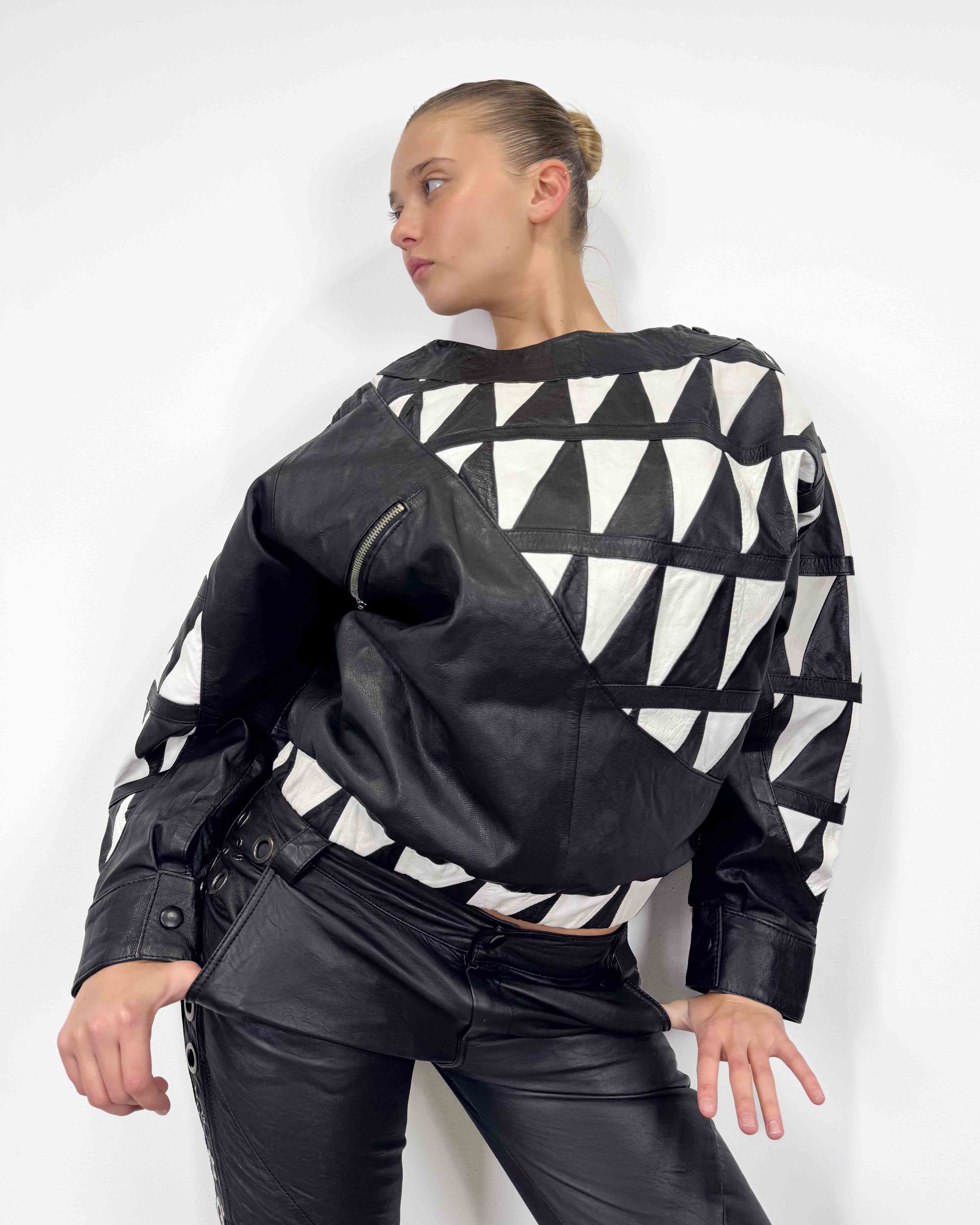 The raina leather jacket