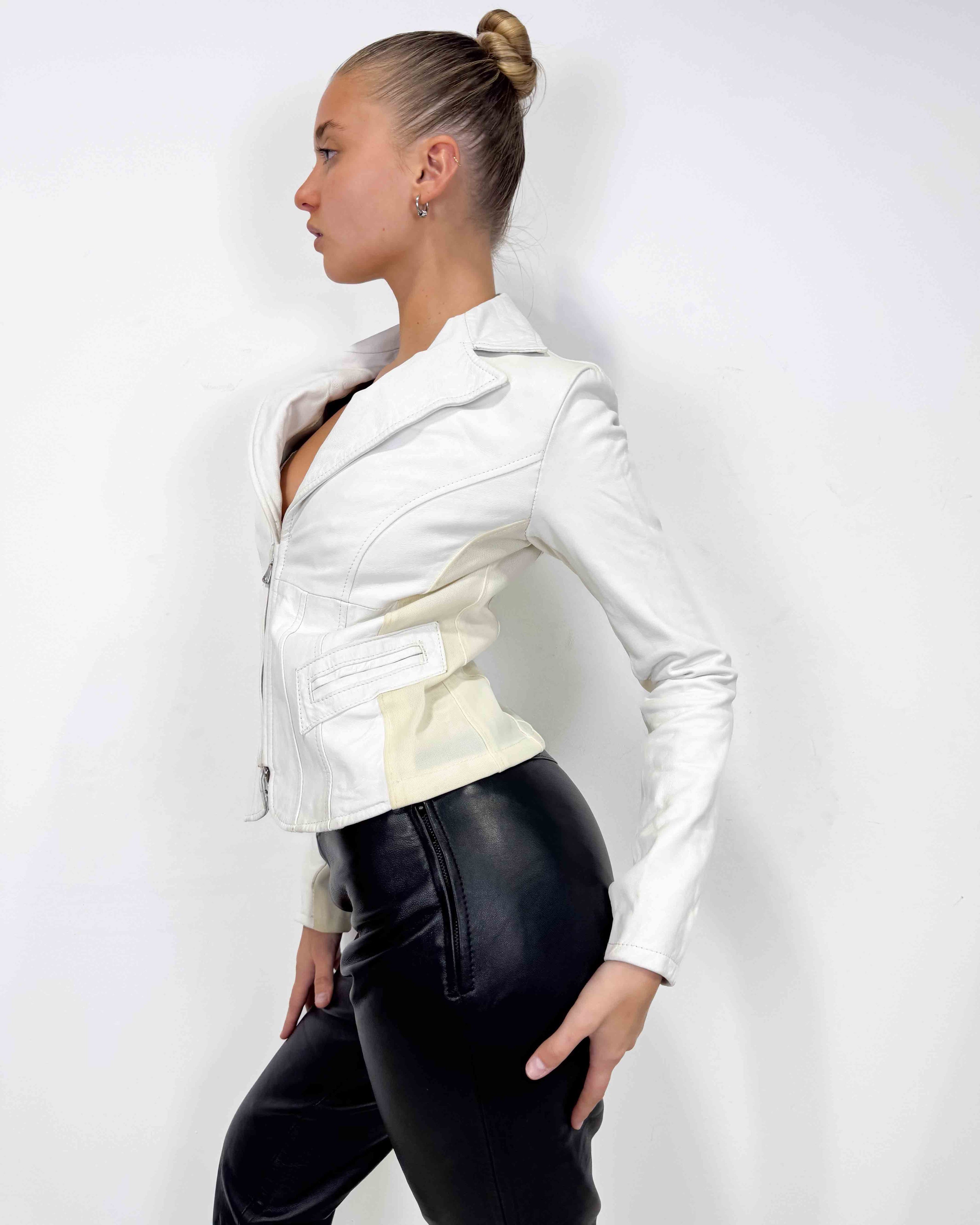 The ellie leather jacket