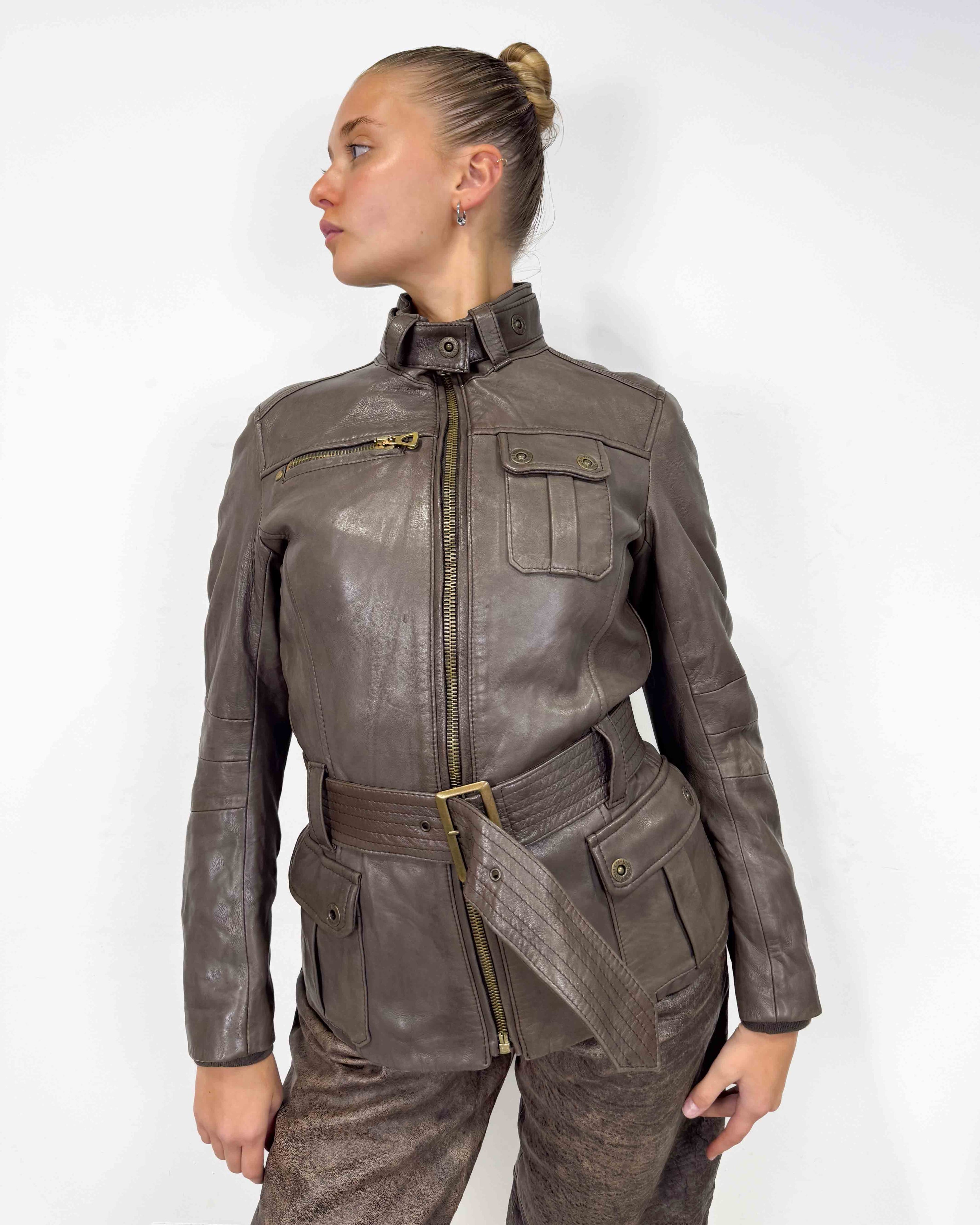 The kelly leather jacket