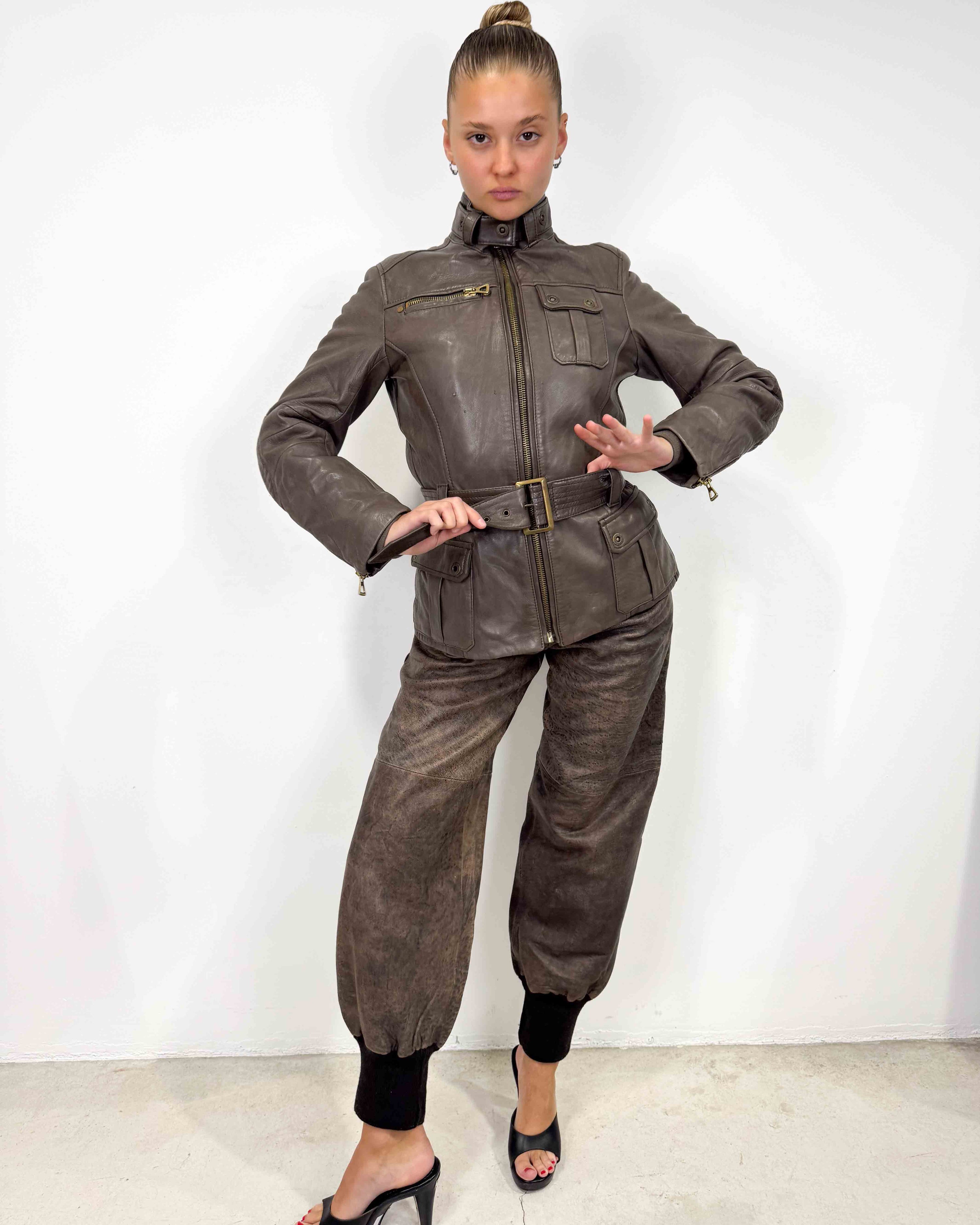 The kelly leather jacket