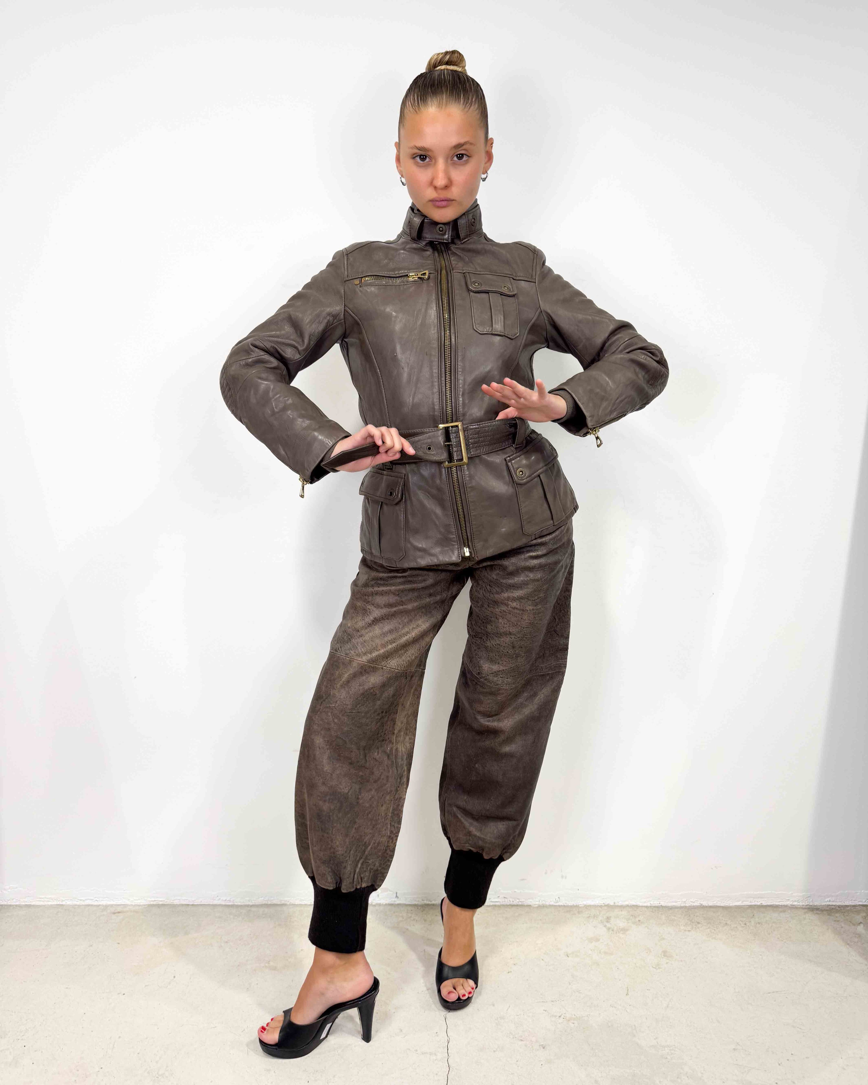 The kelly leather jacket