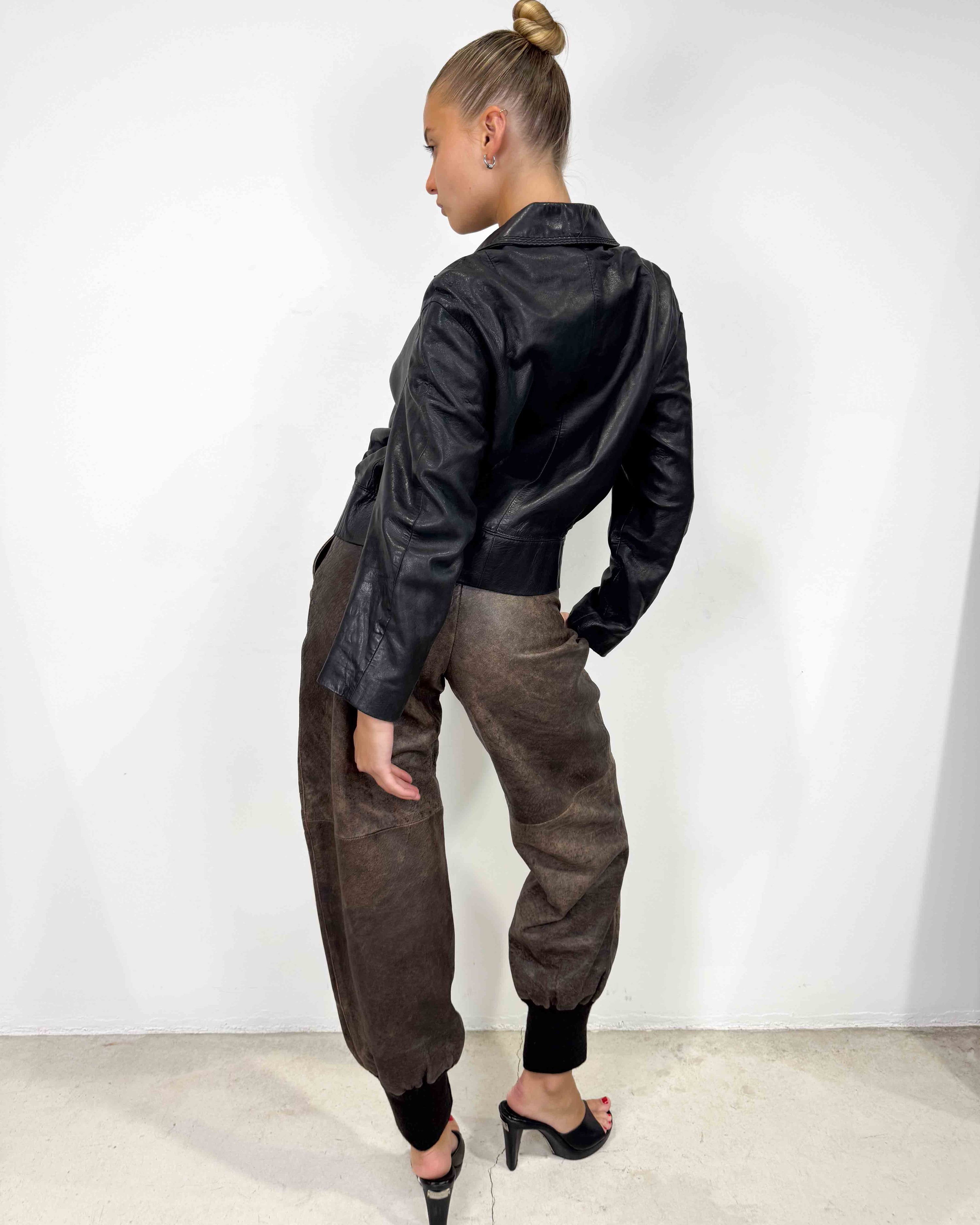 The yasmin leather jacket
