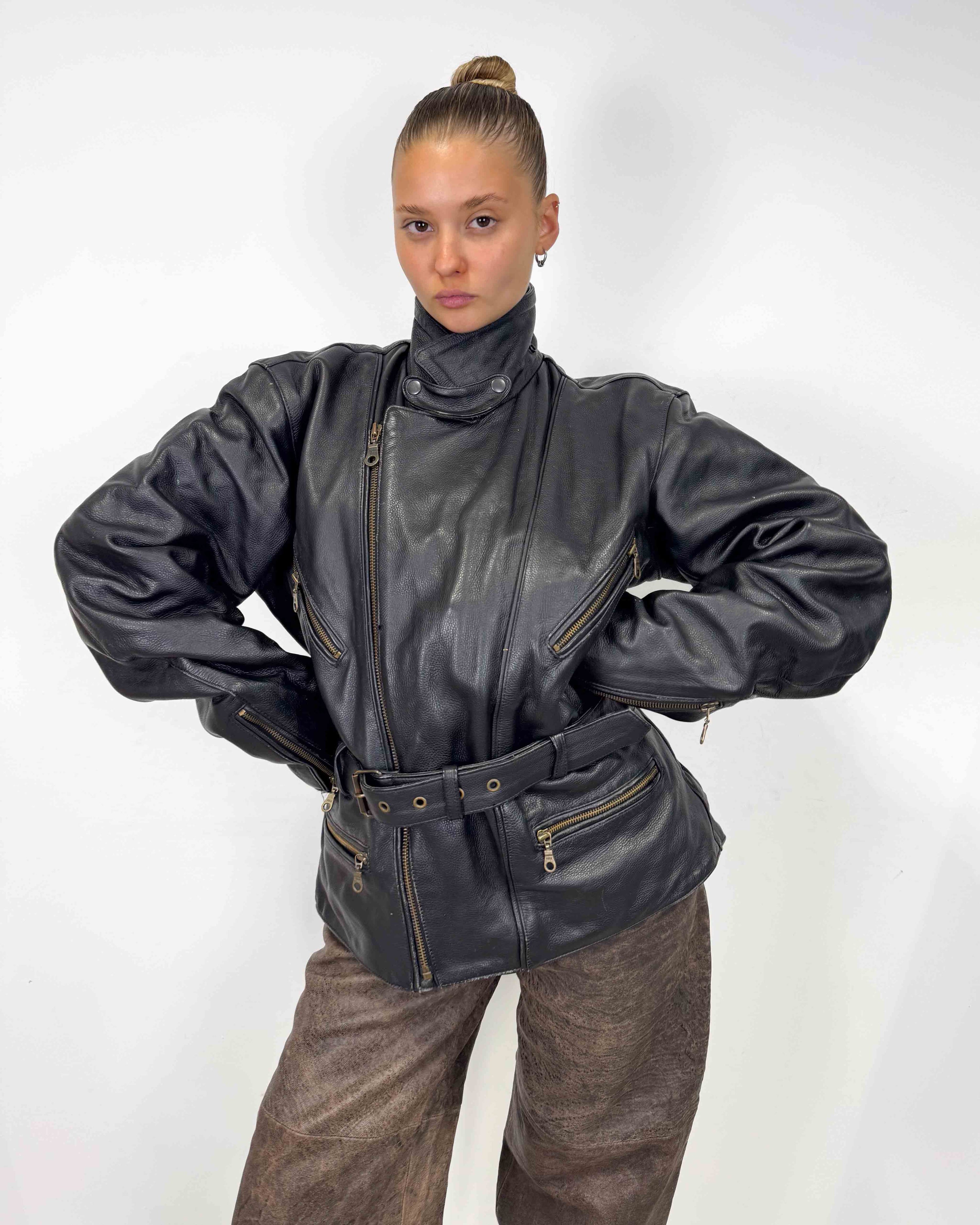 The laetitia leather jacket