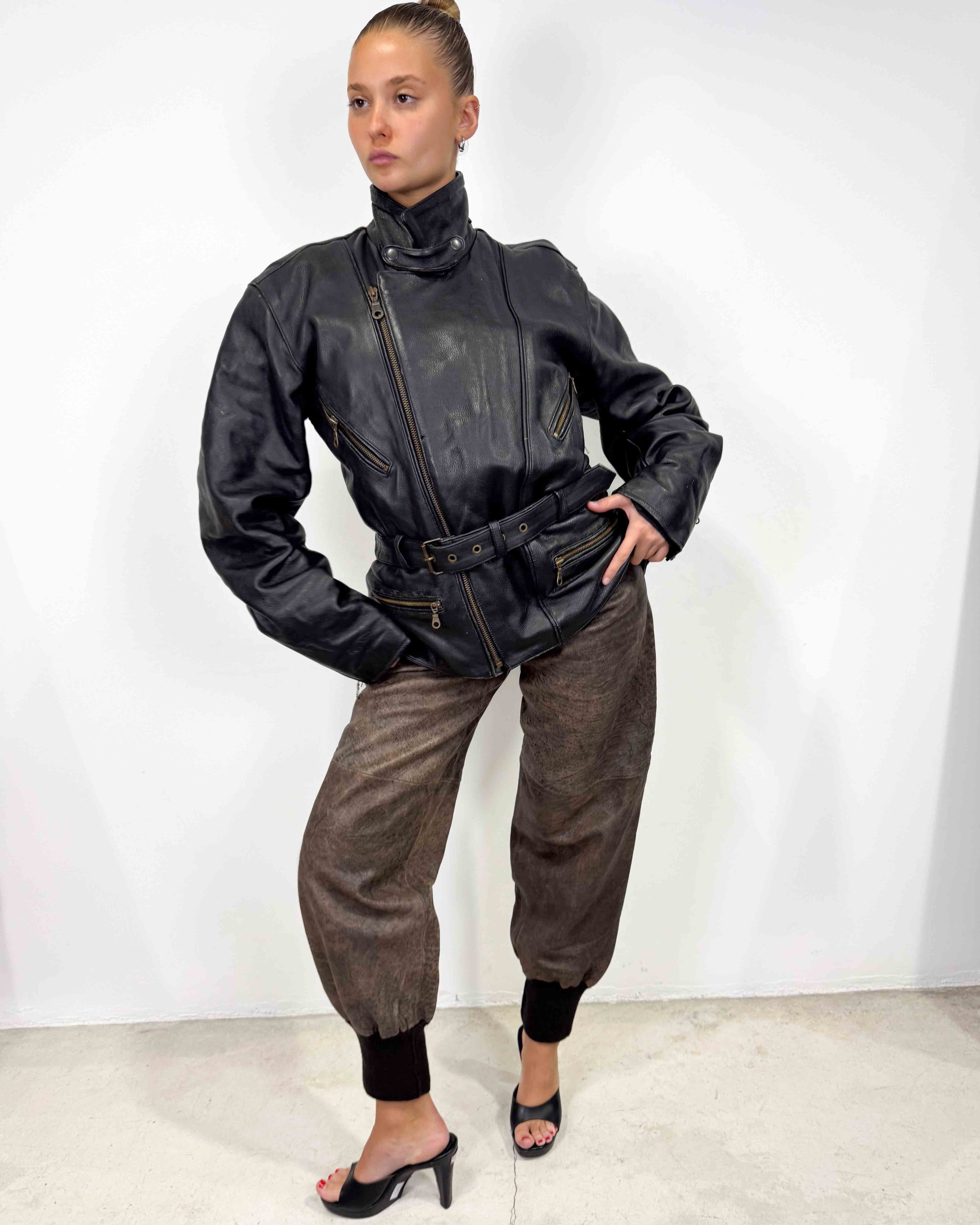 The laetitia leather jacket
