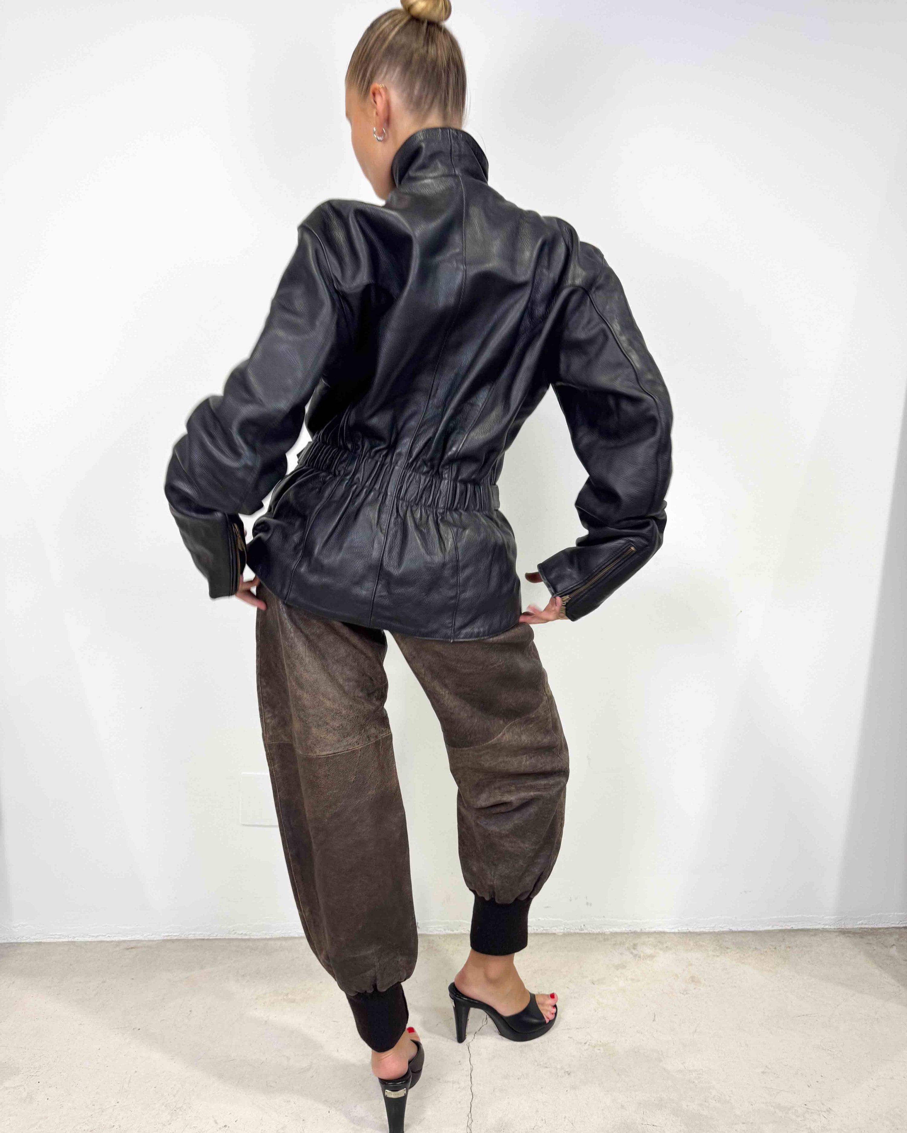 The laetitia leather jacket