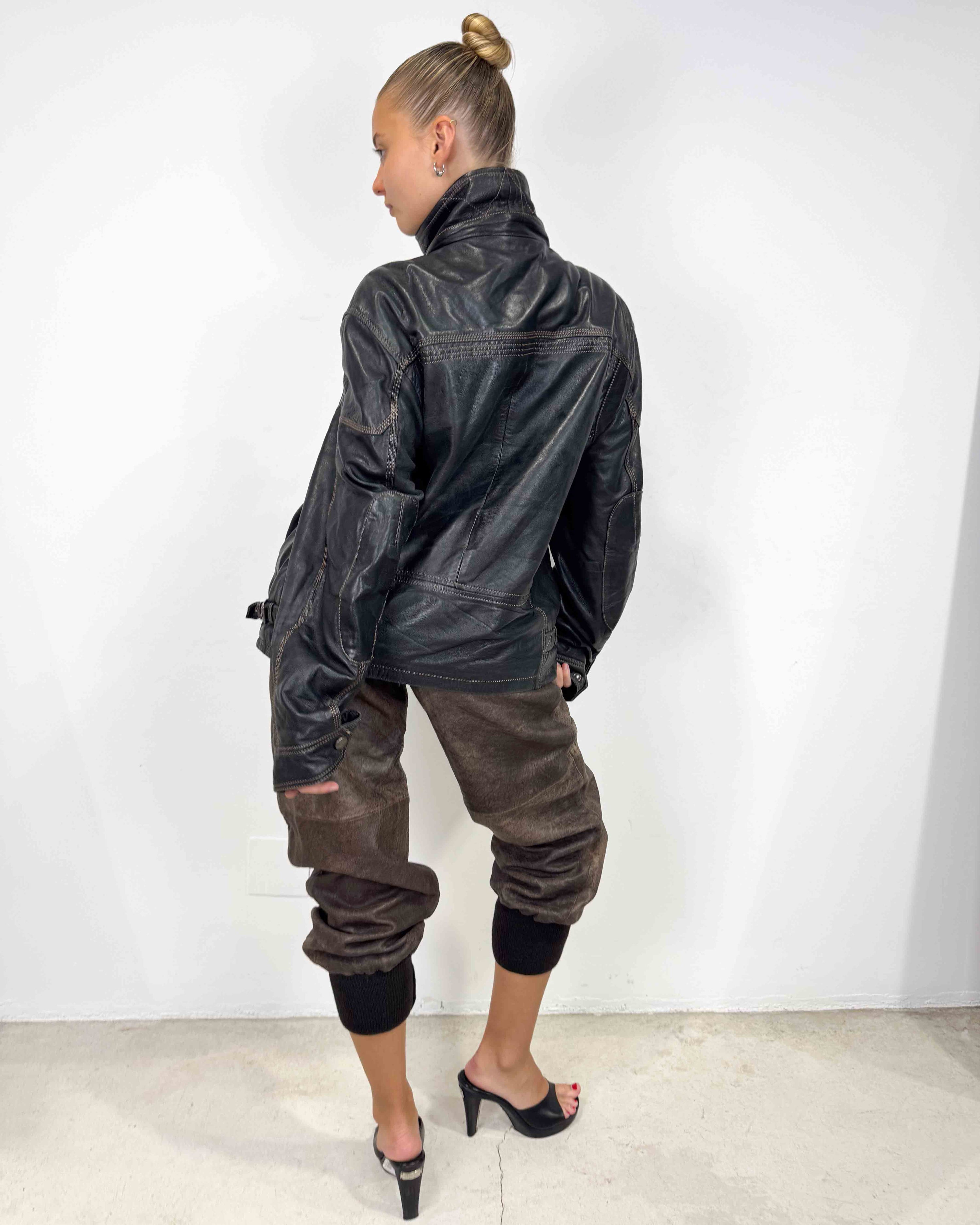 The fatima leather jacket