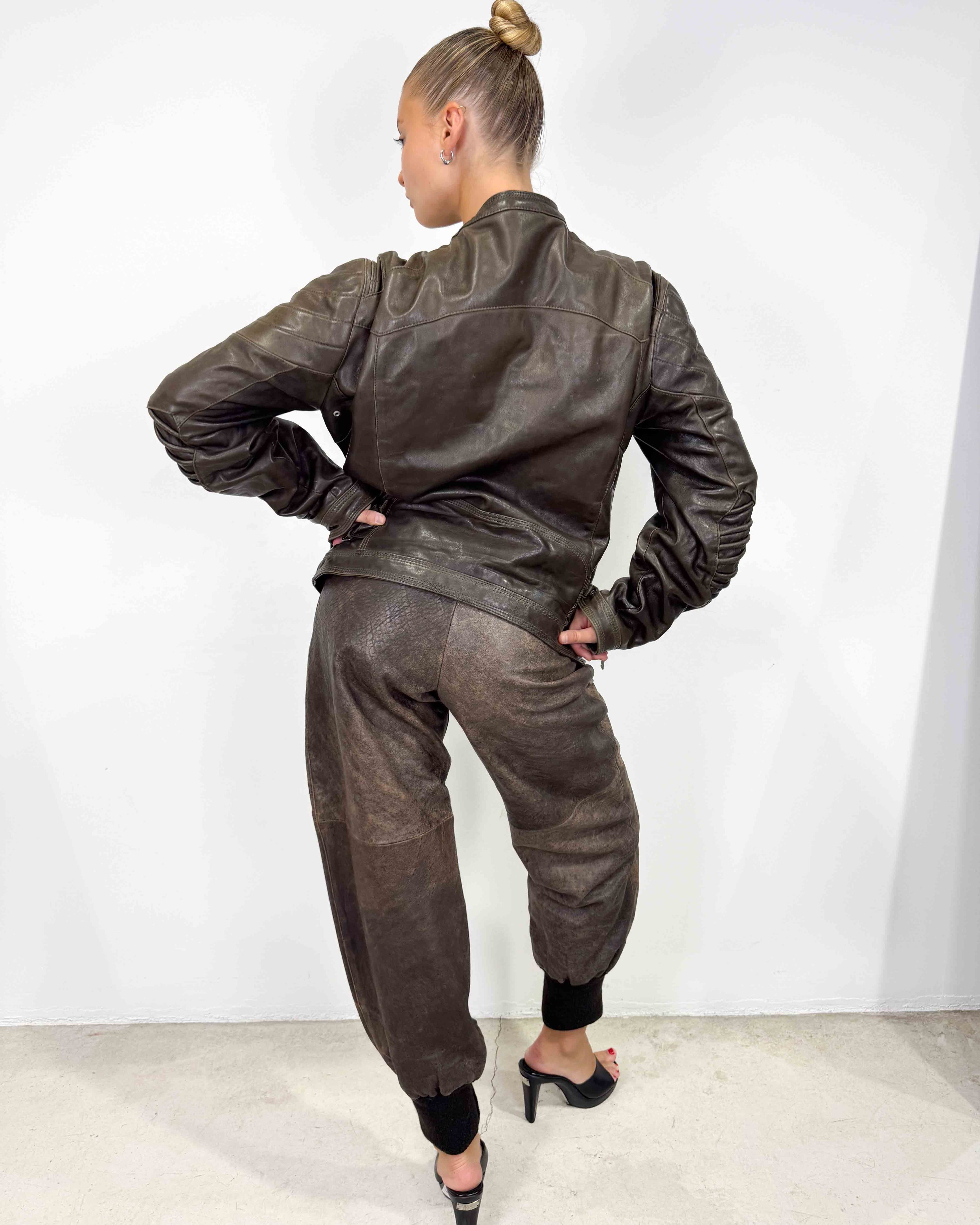 The giada leather jacket