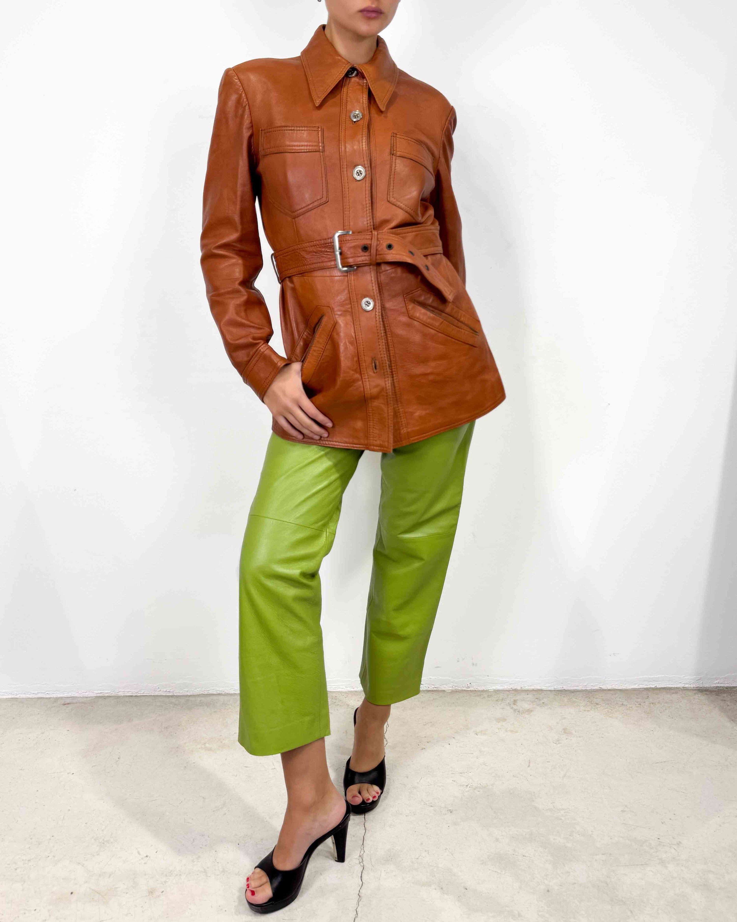 The roma leather jacket