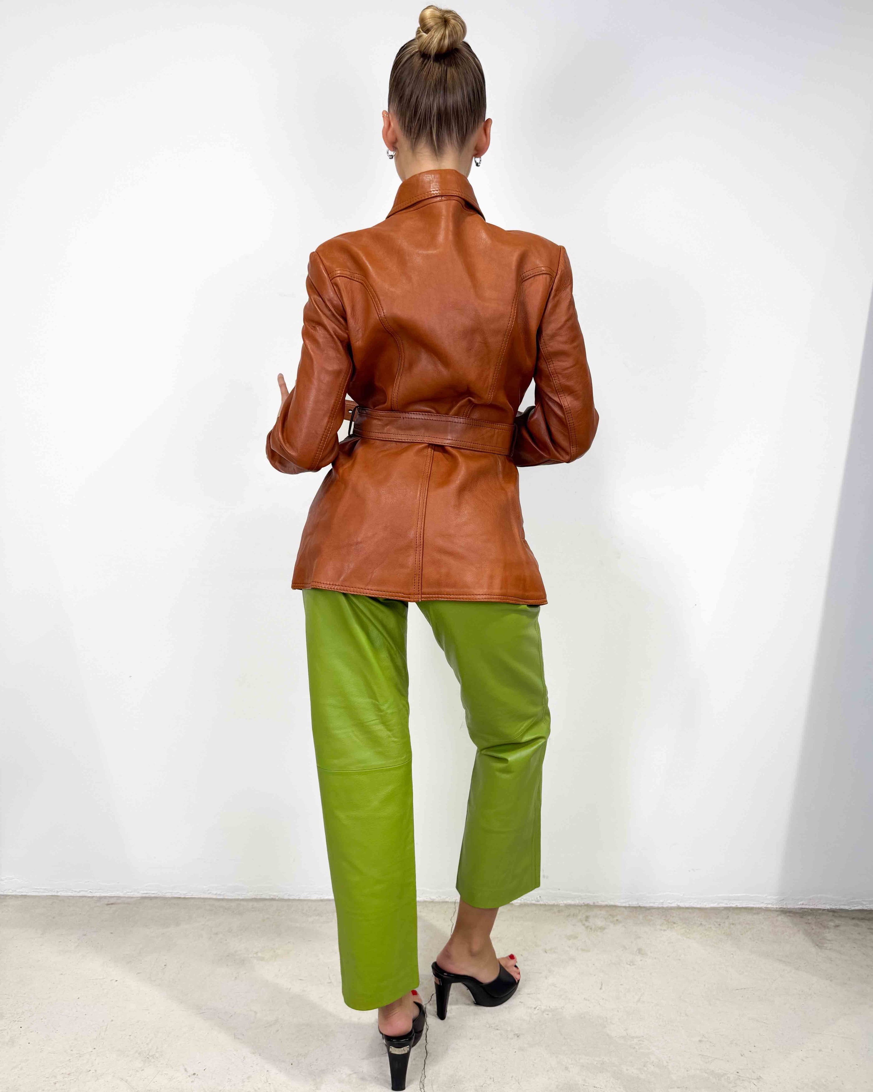The roma leather jacket