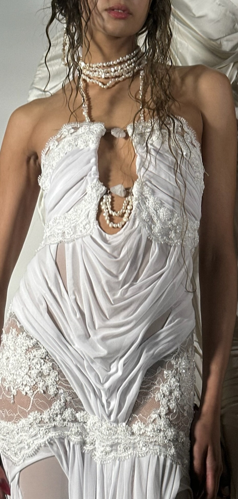 Lace temptress bridal dress