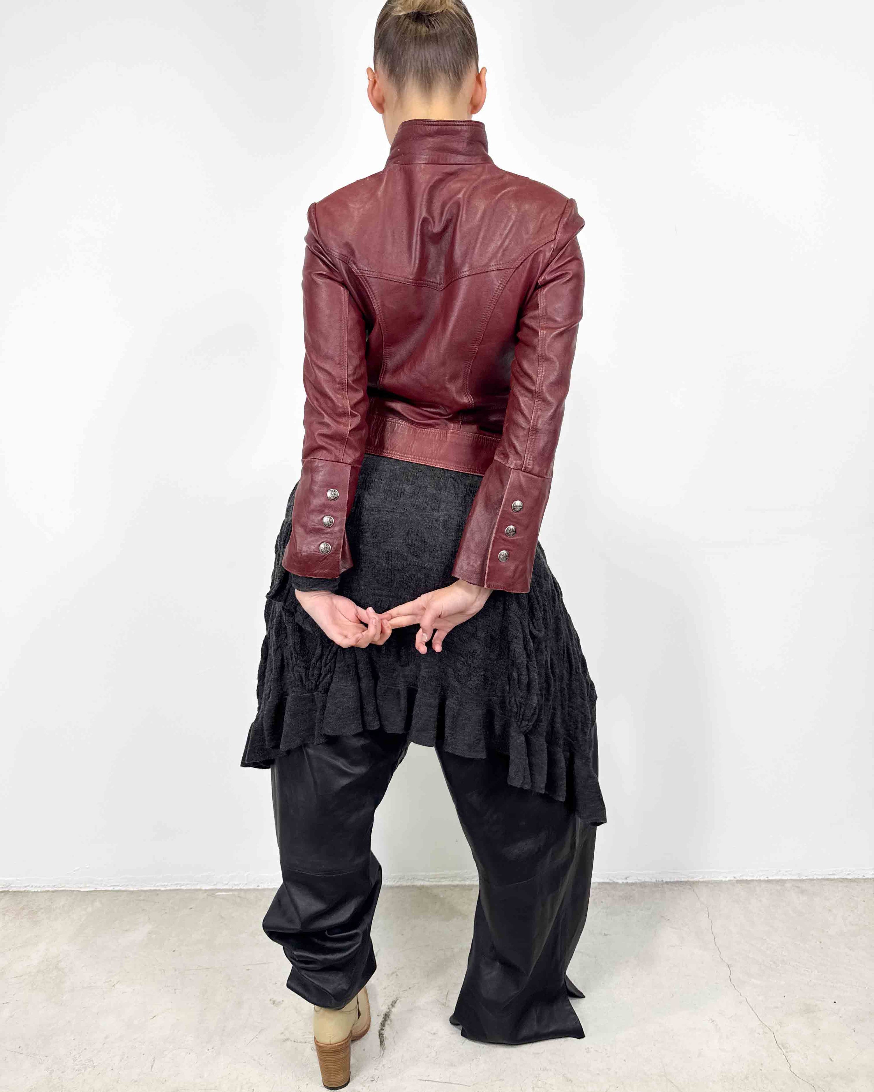 The glenna leather jacket