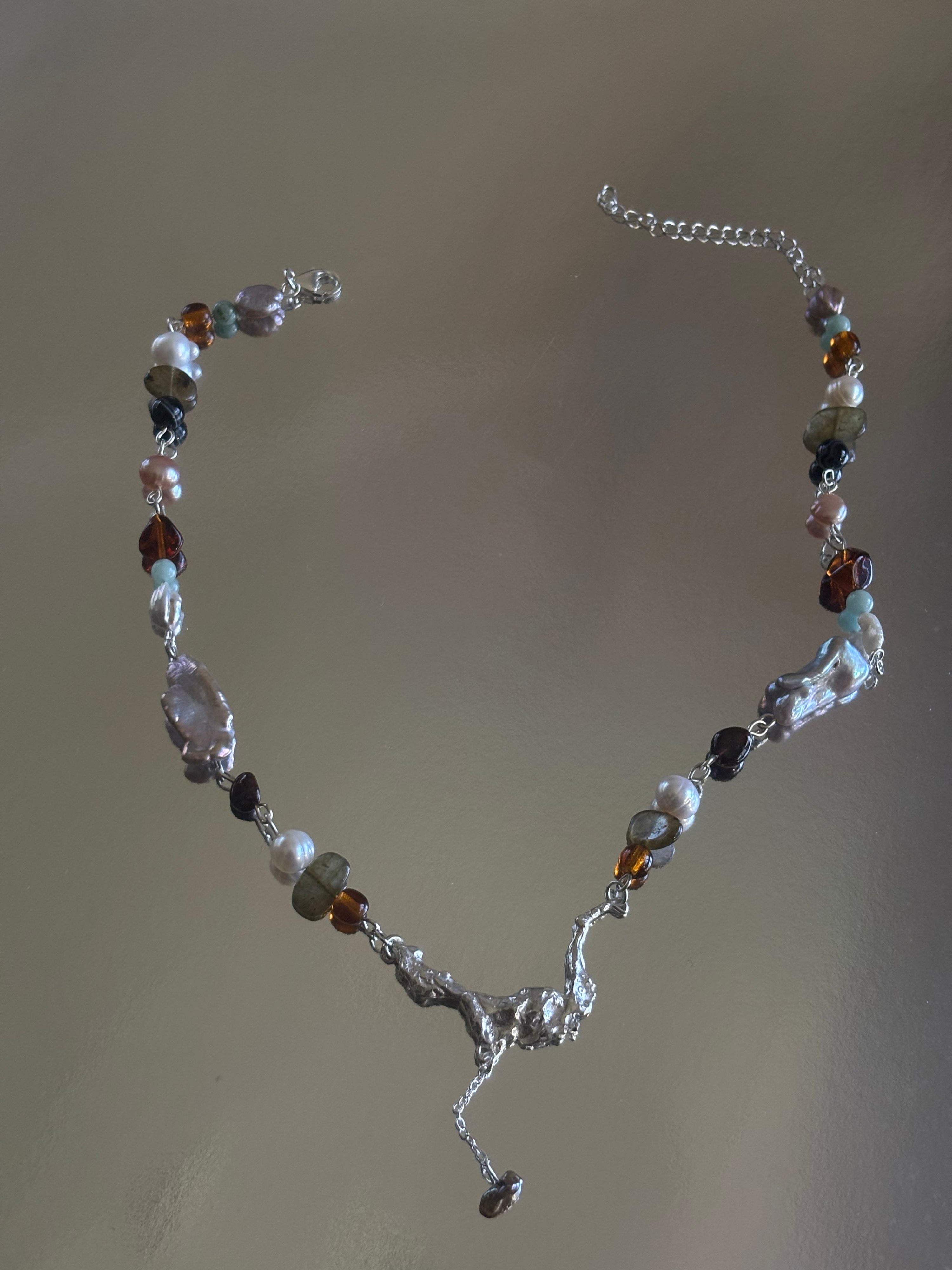 Beaded seraph necklace - grandma