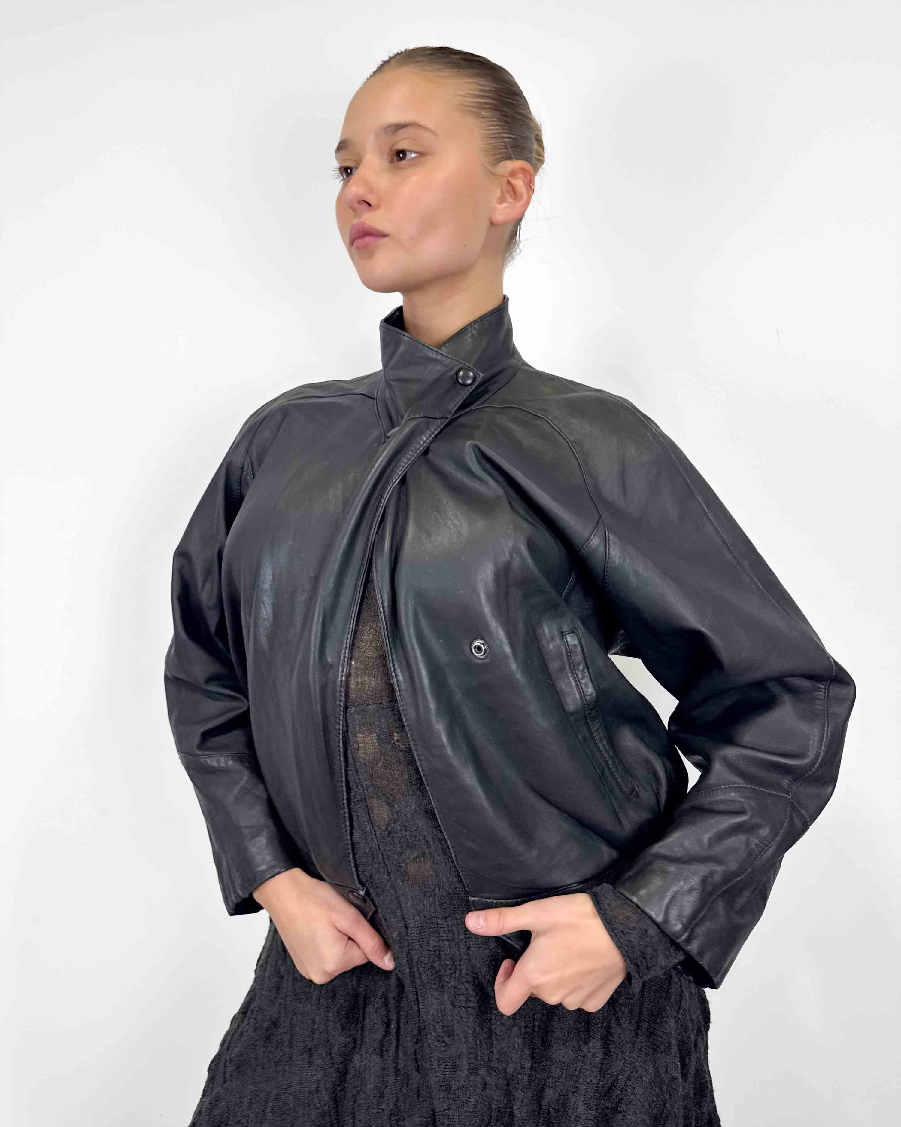 The krista leather jacket