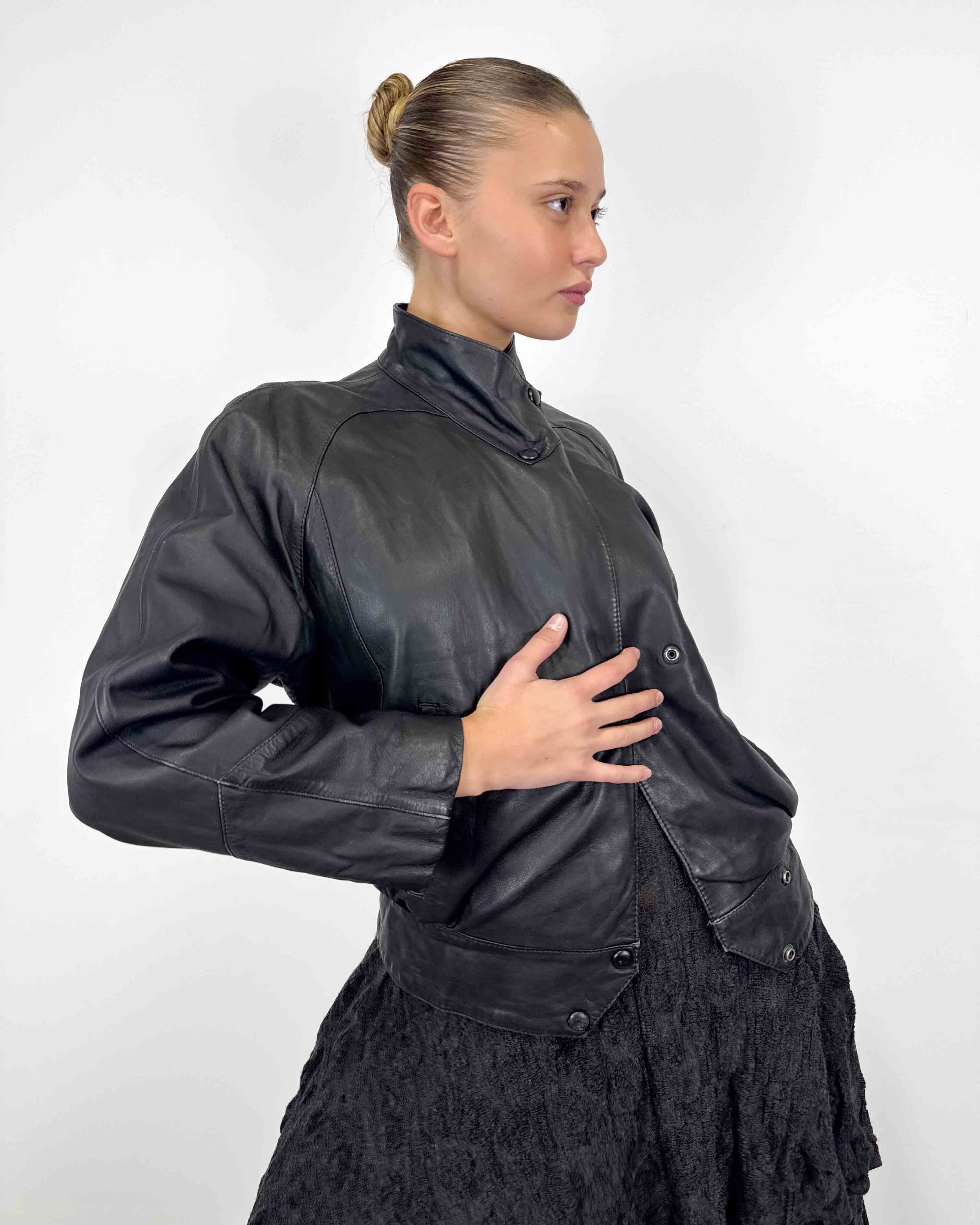 The krista leather jacket