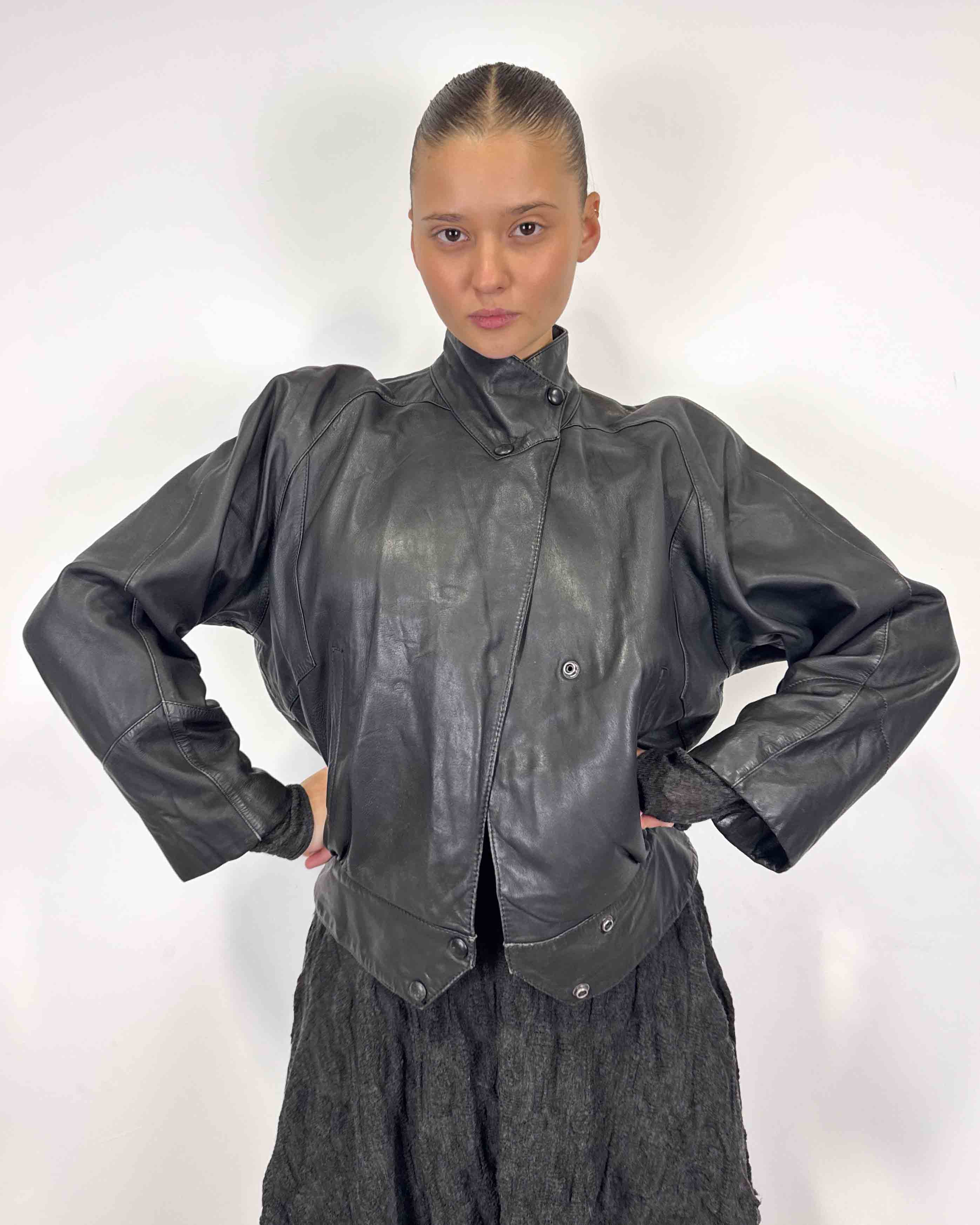 The krista leather jacket