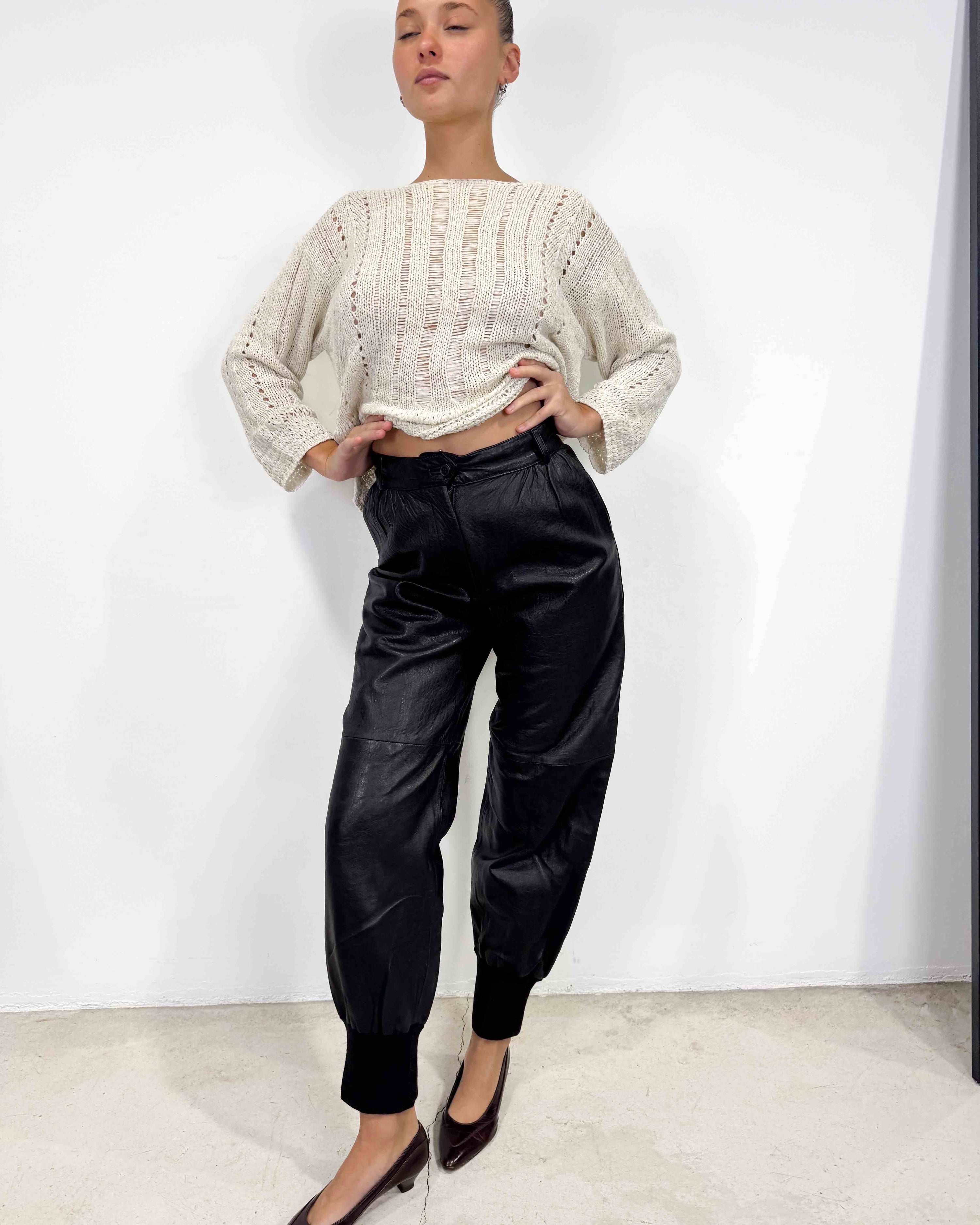 The zahara leather pants