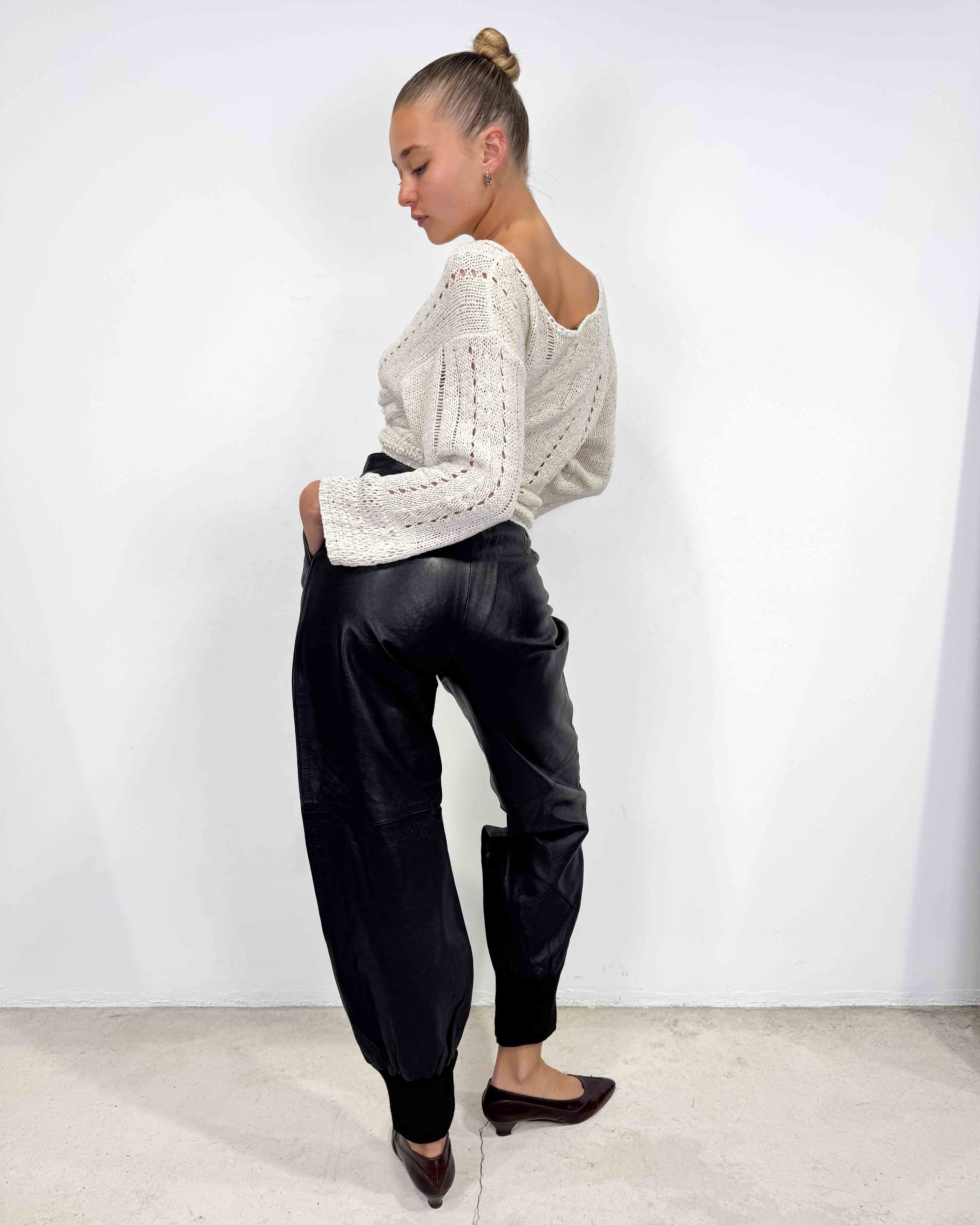 The zahara leather pants