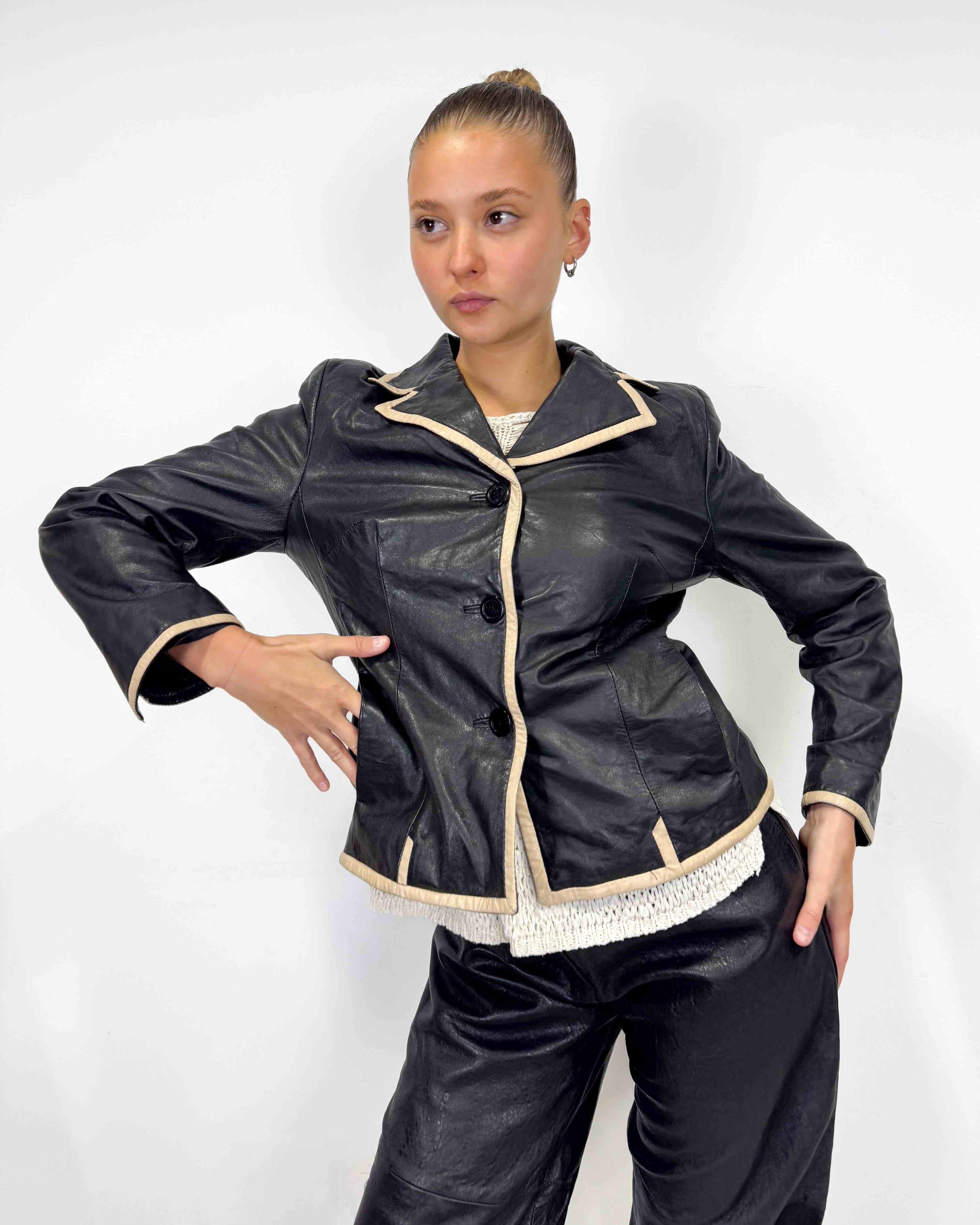 The noah leather jacket
