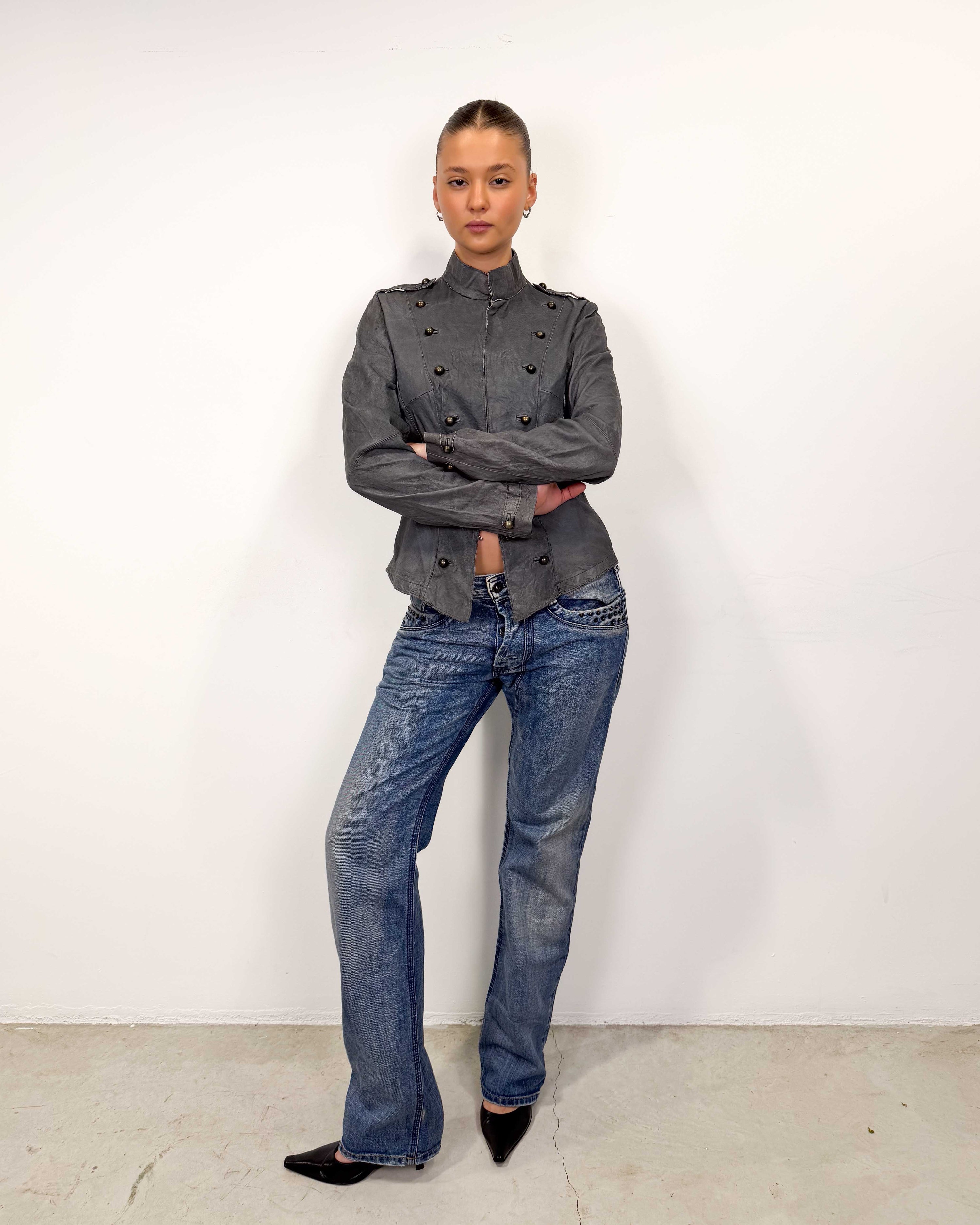 The nellie leather jacket